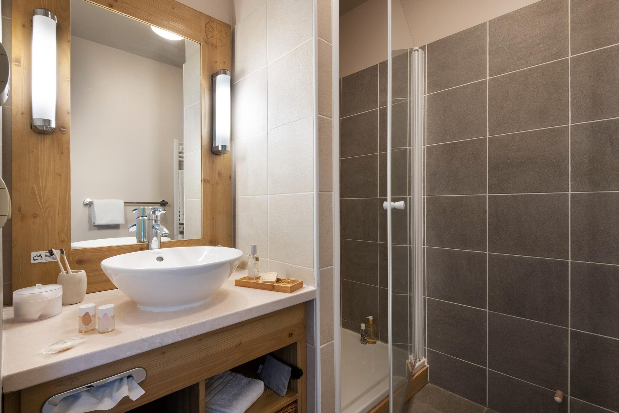 Residence P&V Premium les Terrasses d'Eos Apartment 8 people - 3 bedrooms - Balcony - Salle de bain