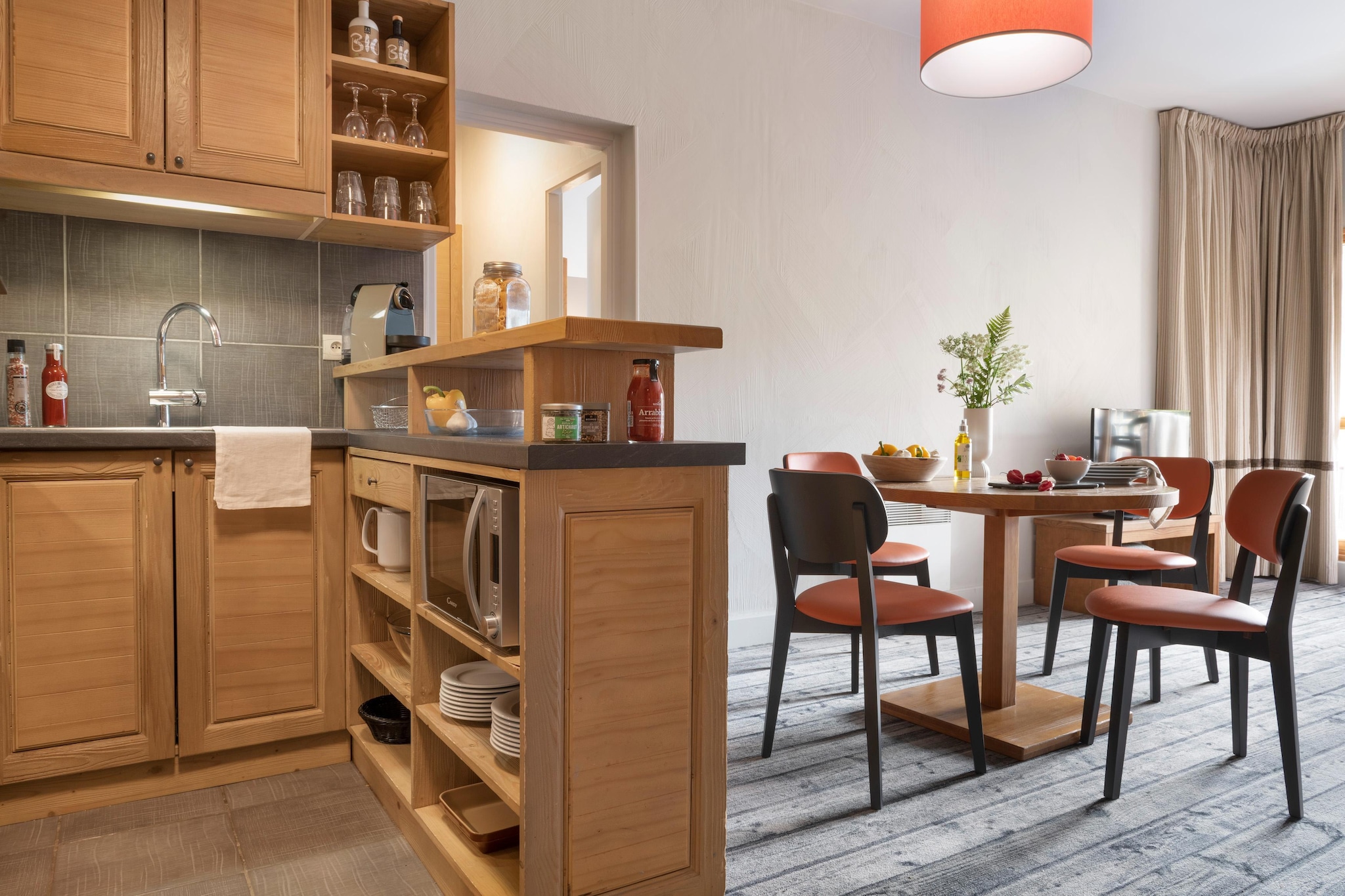 Residence P&V Premium les Terrasses d'Eos Apartment 4 people - 1 bedroom - Balcony - Mountain view - Cuisine