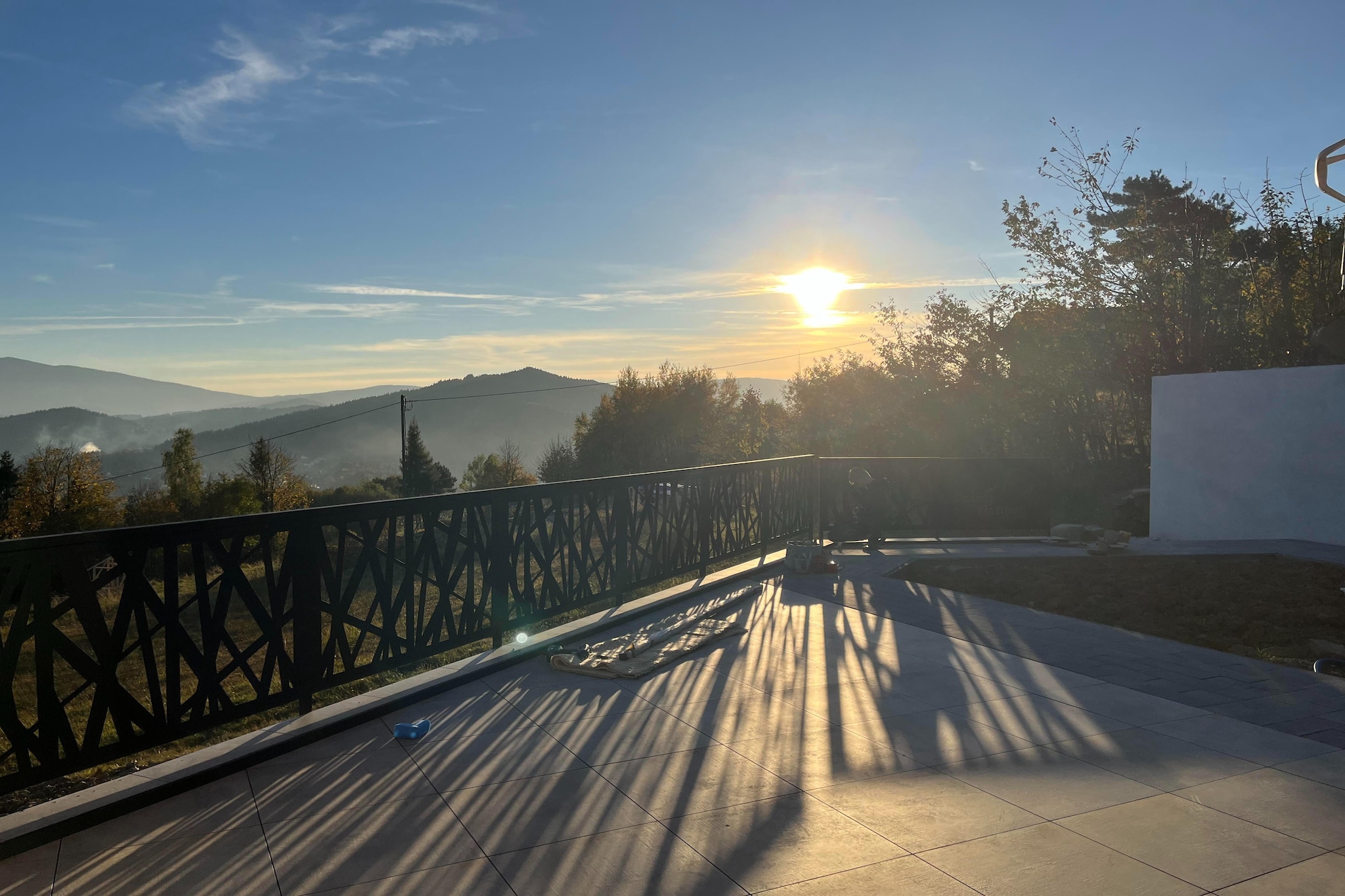 Dom wakacyjny w Grzechyni - Terrasse