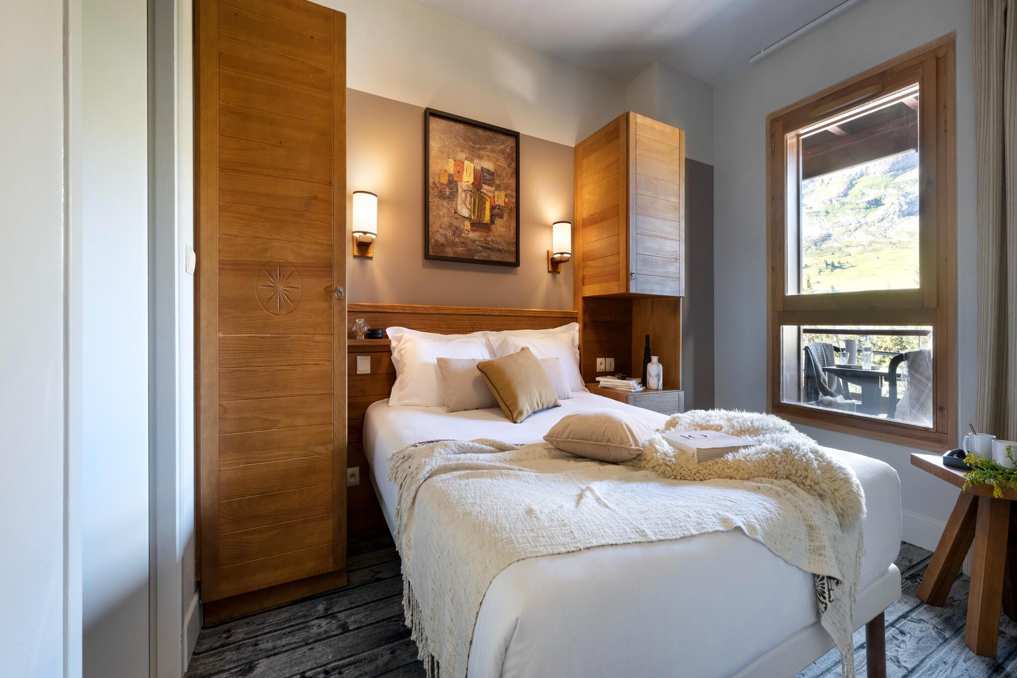 Residence P&V Premium les Terrasses d'Eos Apartment 6 people - 2 bedrooms - Balcony - Mountain view - Chambre