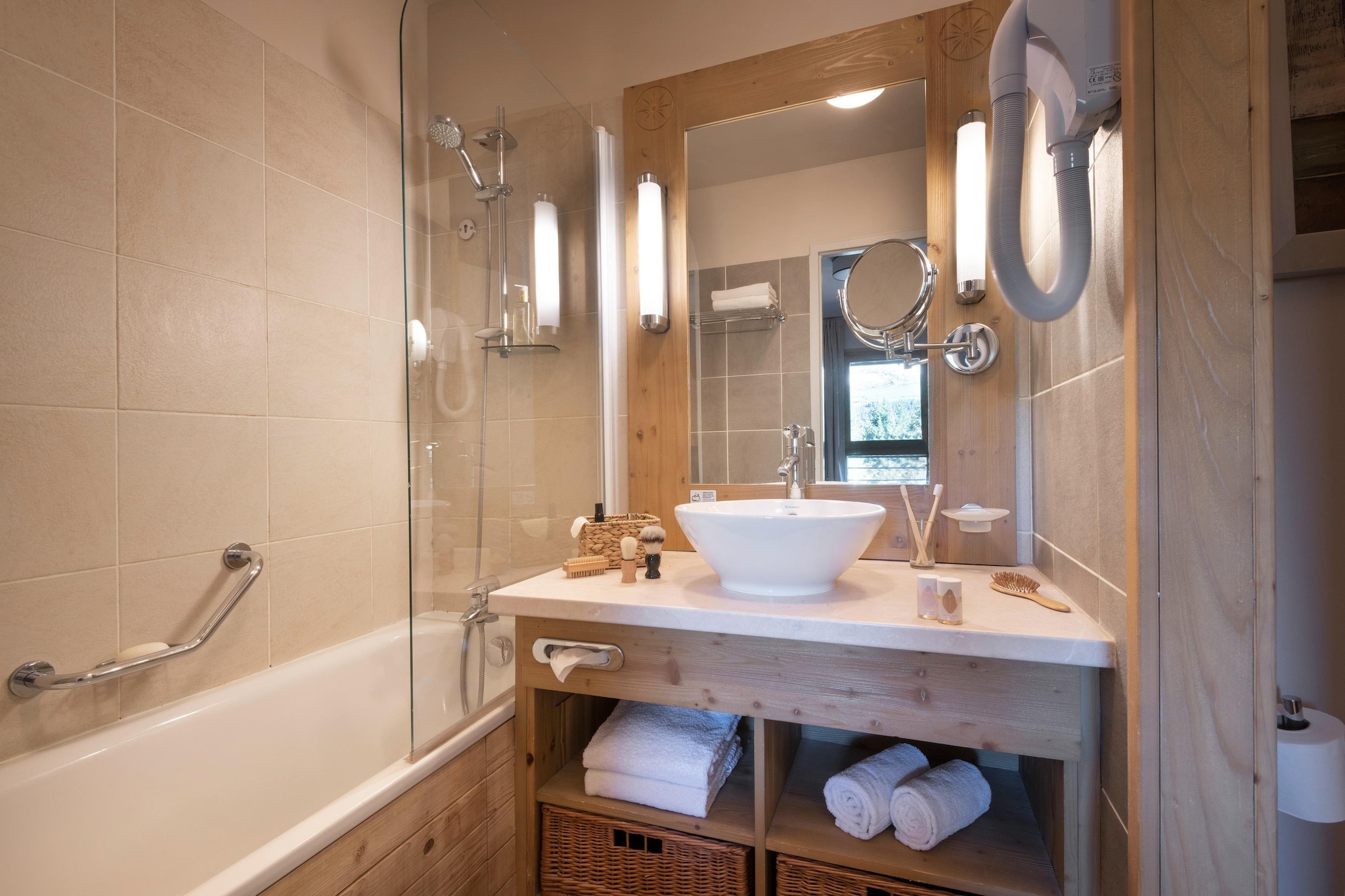 Residence P&V Premium les Terrasses d'Eos Apartment 6 people - 2 bedrooms - Balcony - Mountain view - Salle de bain
