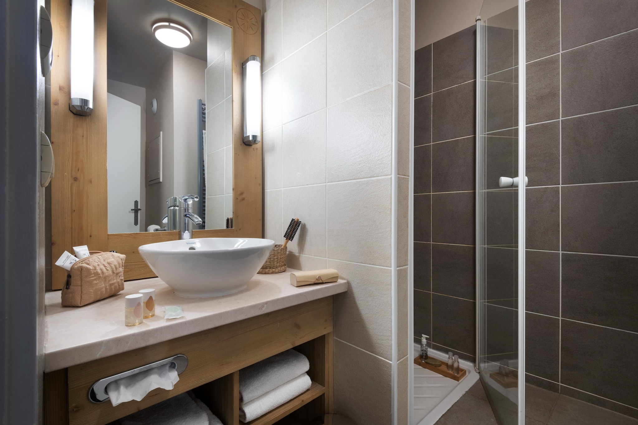 Residence P&V Premium les Terrasses d'Eos Apartment 6 people - 2 bedrooms - Balcony - Mountain view - Salle de bain
