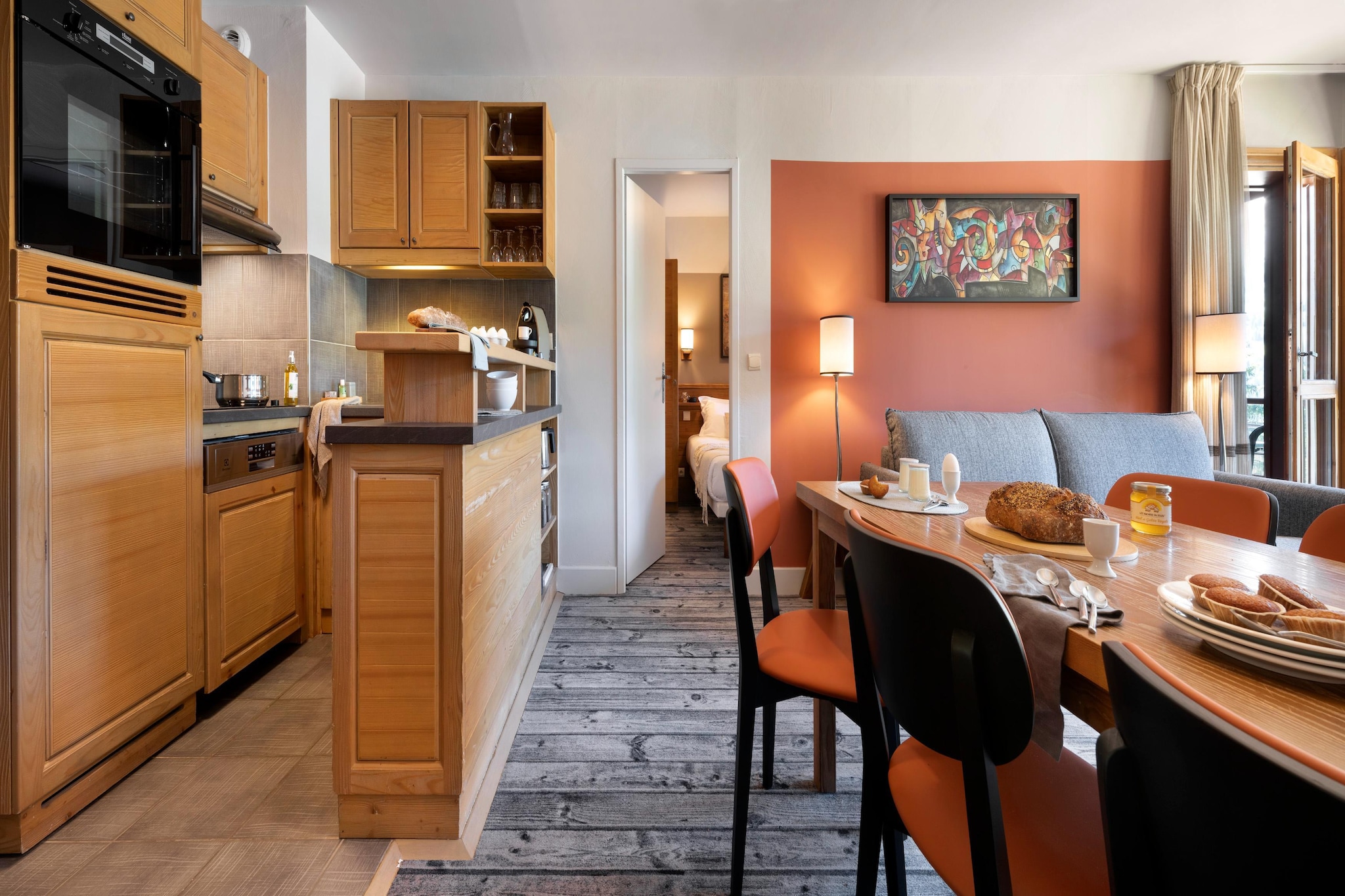 Residence P&V Premium les Terrasses d'Eos Apartment 6 people - 2 bedrooms - Balcony - Mountain view