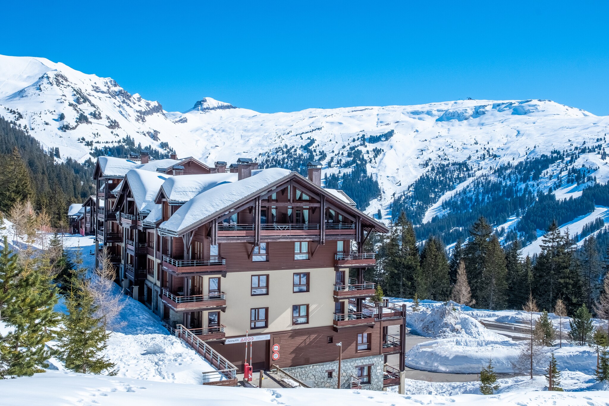 Residence P&V Premium les Terrasses d'Eos Apartment 6 people - 2 bedrooms - Balcony - Mountain view - Extérieur hiver