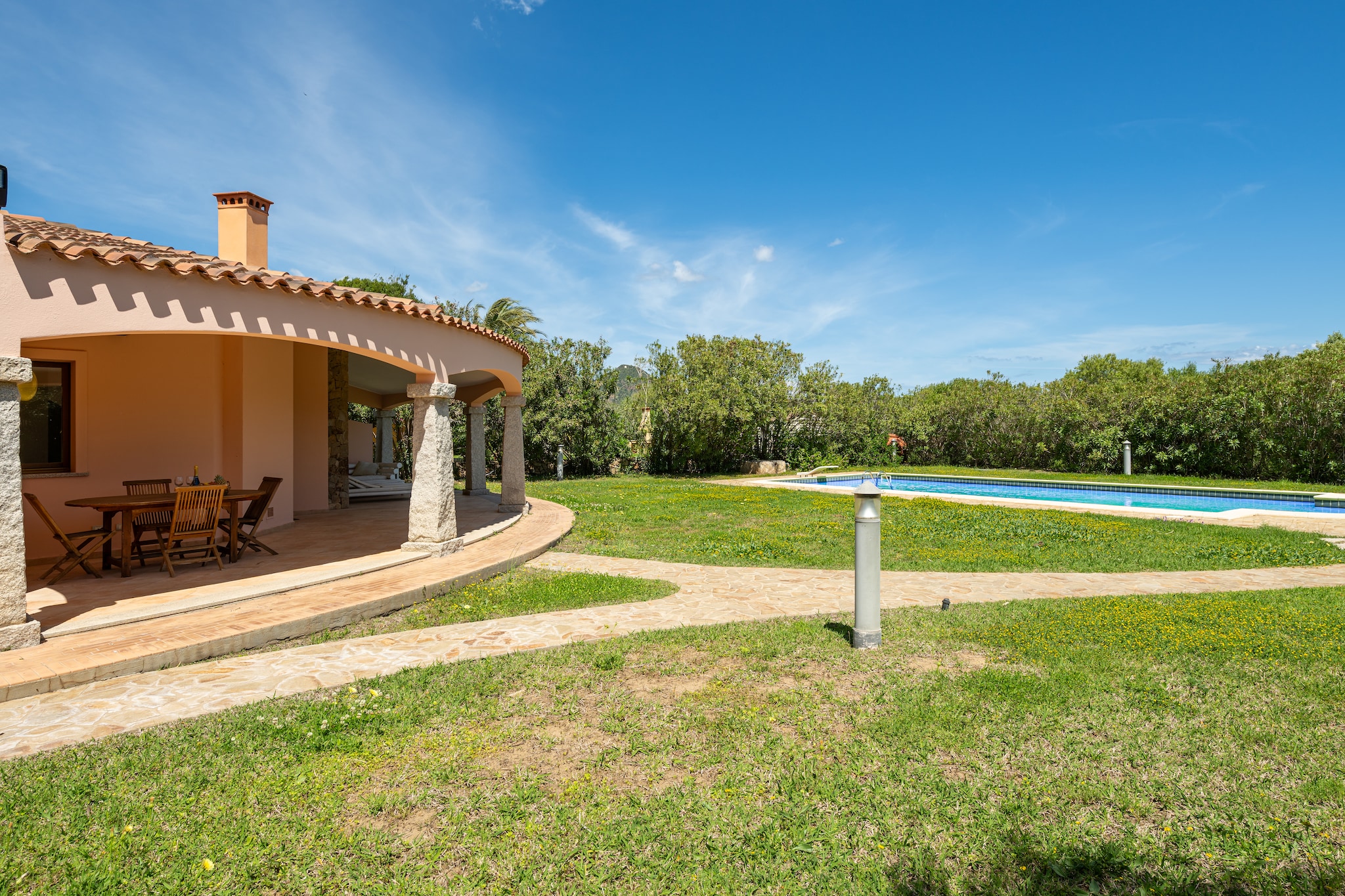 Villa del Sole - Exterior in summer