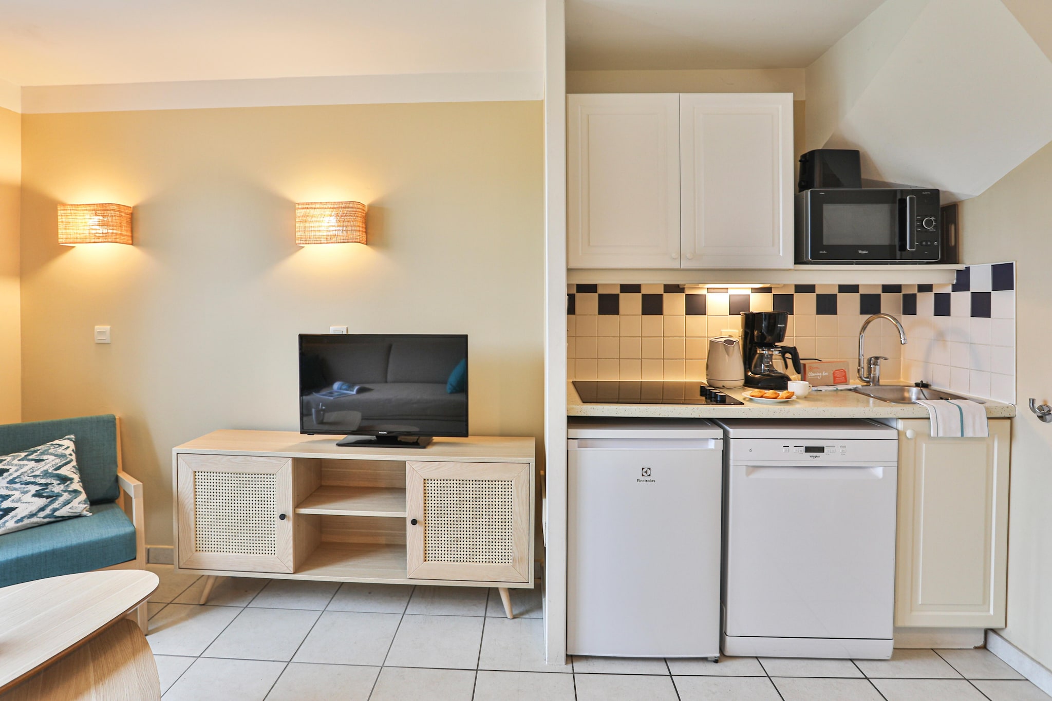 Pierre & Vacances Le Domaine de Bourgenay House 4 people - 1 bedroom -Terrace - Duplex - Domaine du Moulin district - Good deal - Cuisine