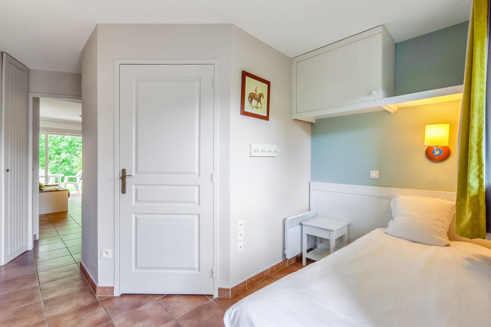 Pierre & Vacances Village Normandy Garden Studio 3 people - 1 sleeping alcove - Terrace - Garden Level - Quartier du Hameau district - Slaapkamer