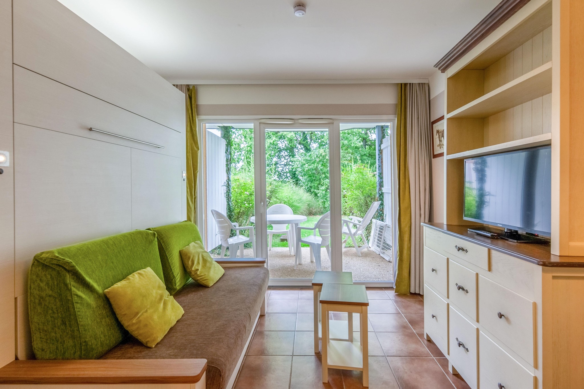 Pierre & Vacances Village Normandy Garden Studio 3 people - 1 sleeping alcove - Terrace - Garden Level - Quartier du Hameau district
