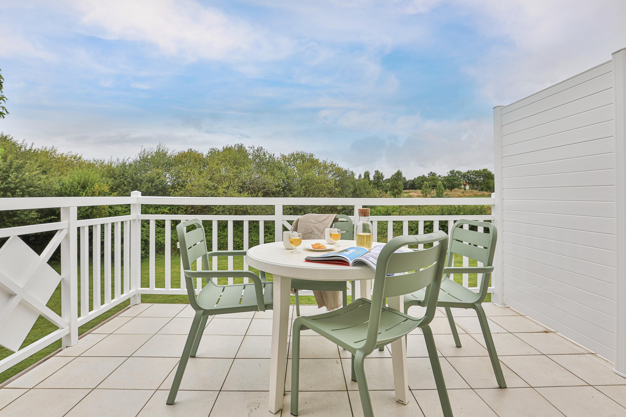 Pierre & Vacances Le Domaine de Bourgenay House 4 people - 1 bedroom -Terrace - Duplex - Domaine du Moulin district - Terrasse / balcon