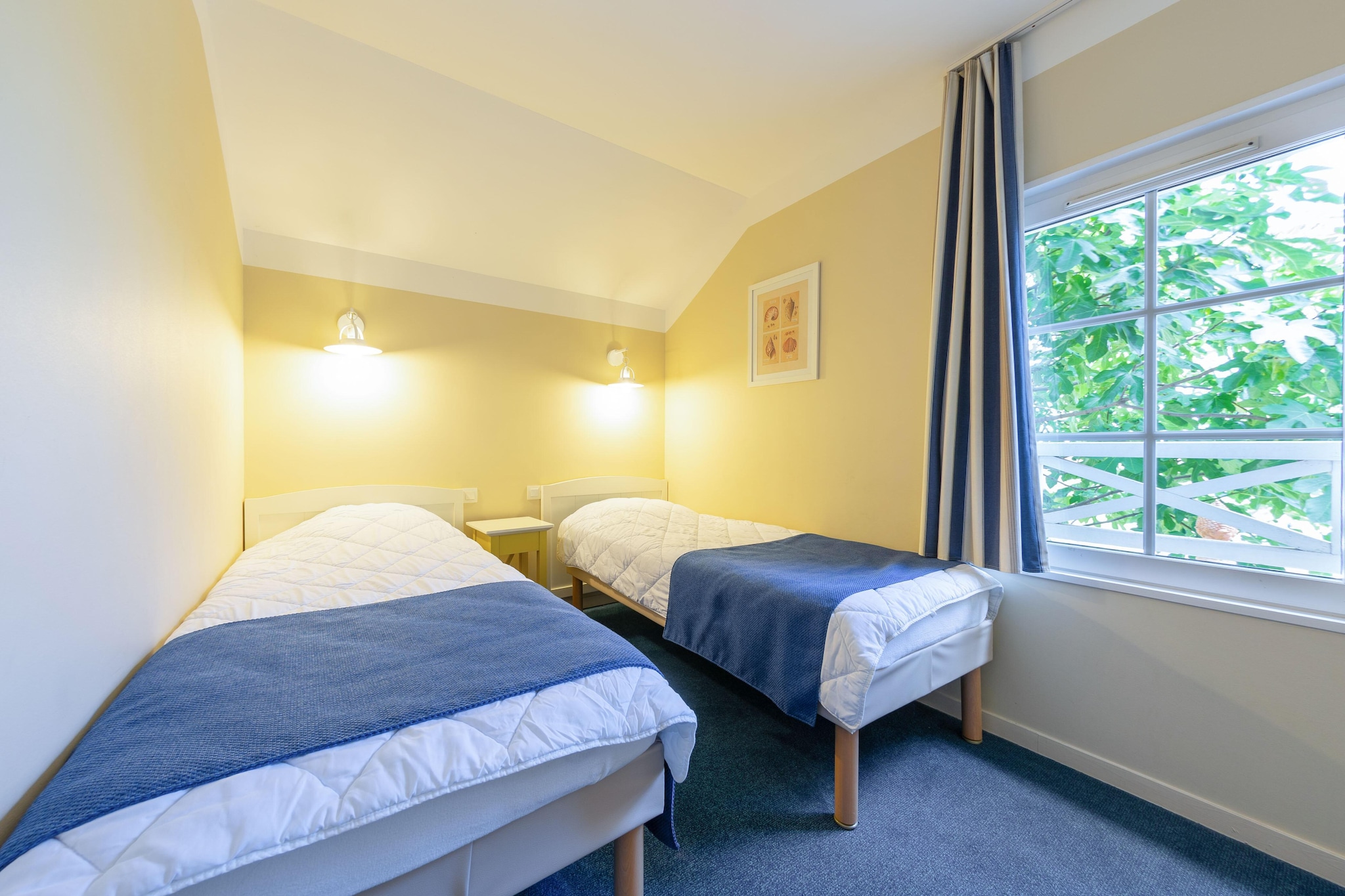 Pierre & Vacances Le Domaine de Bourgenay House 6 people - 2 bedrooms - Terrace - Duplex - Domaine du Moulin district - Chambre