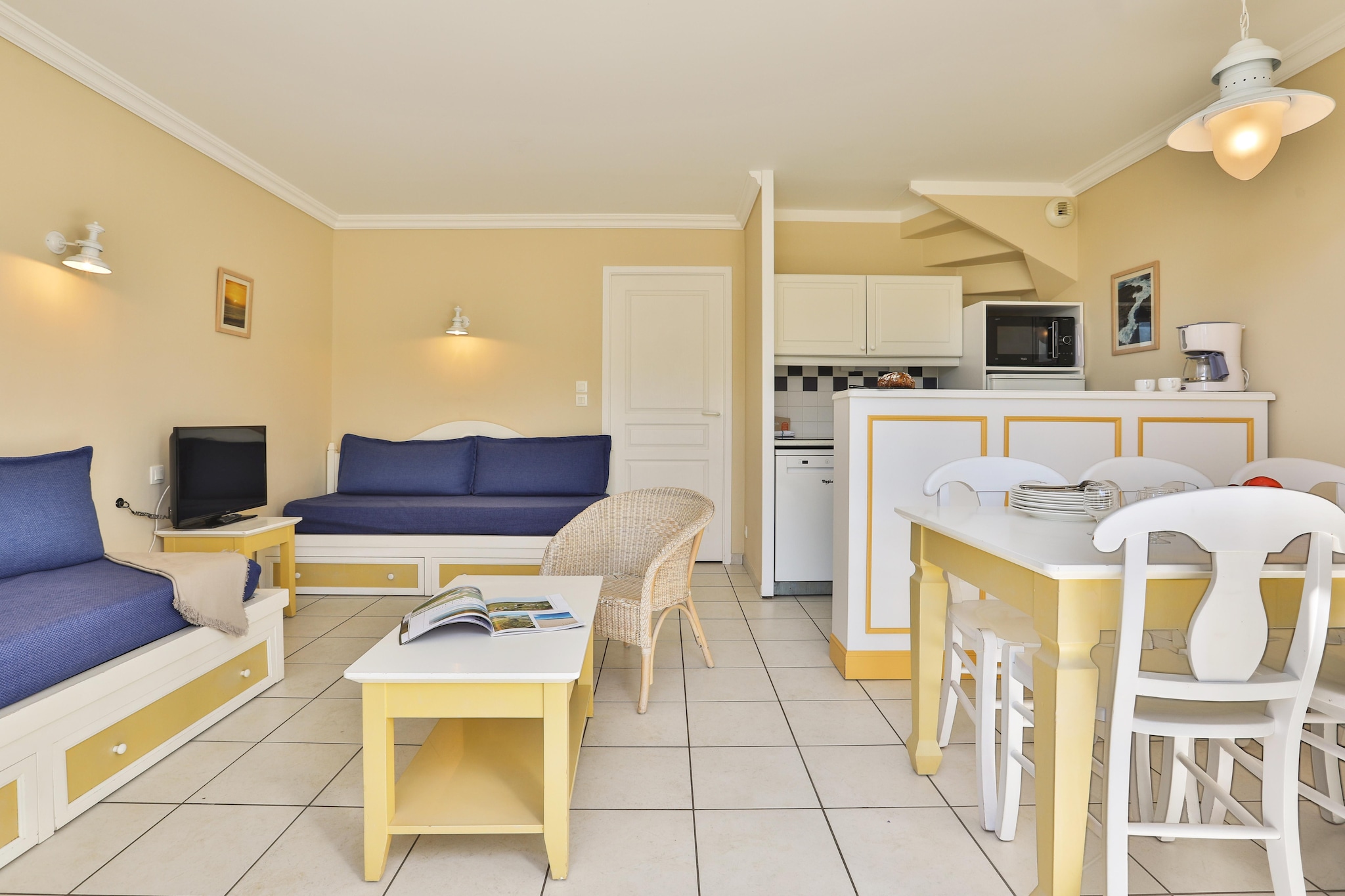 Pierre & Vacances Le Domaine de Bourgenay House 8 people - 2 bedrooms + 1 sleeping alcove - Terrace - Duplex - Domaine du Moulin district