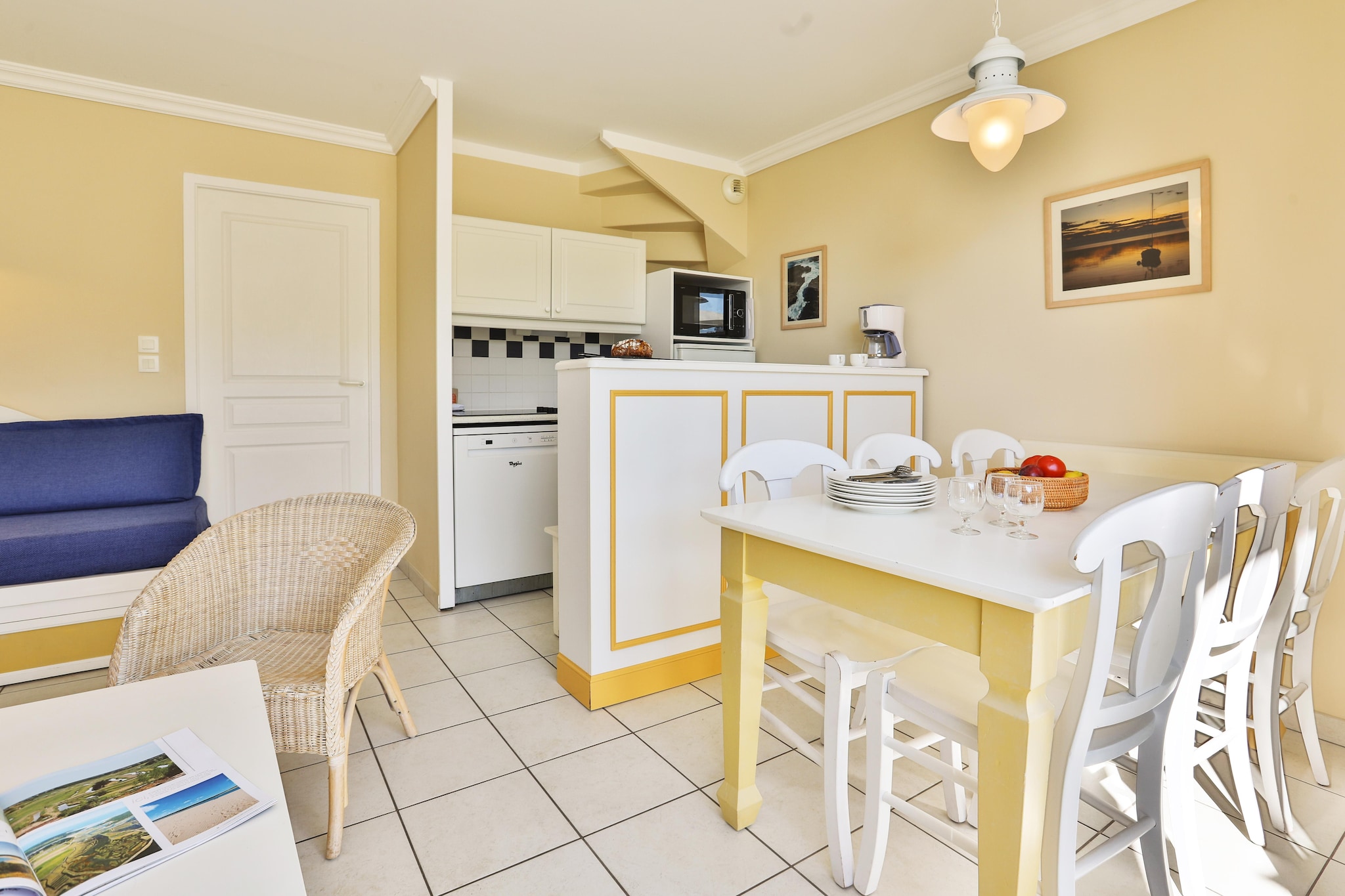 Pierre & Vacances Le Domaine de Bourgenay House 8 people - 2 bedrooms + 1 sleeping alcove - Terrace - Duplex - Domaine du Moulin district - Cuisine