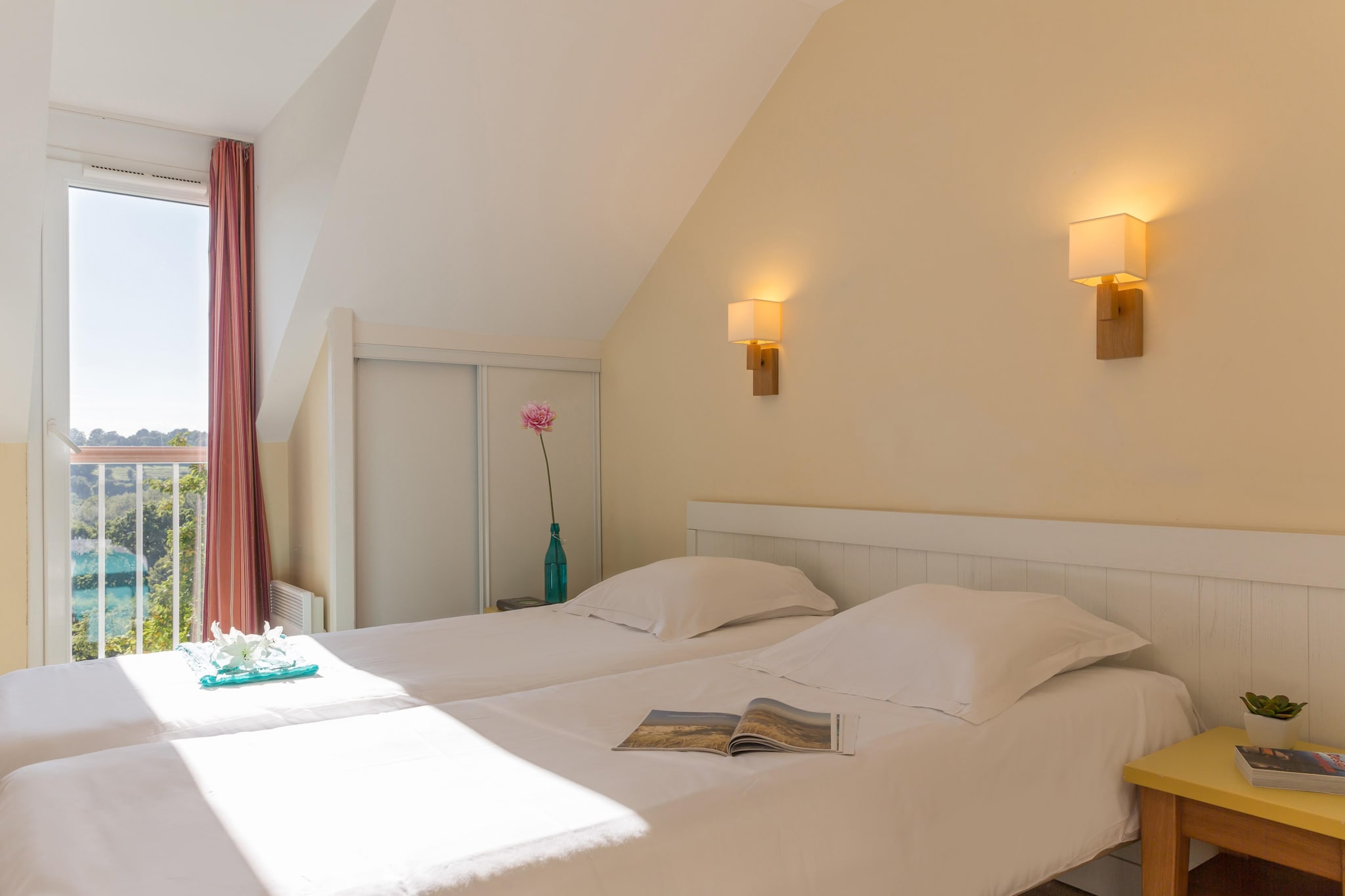 Pierre & Vacances Village Normandy Garden House 4 people - 1 bedroom - Duplex - Terrace or balcony - Slaapkamer