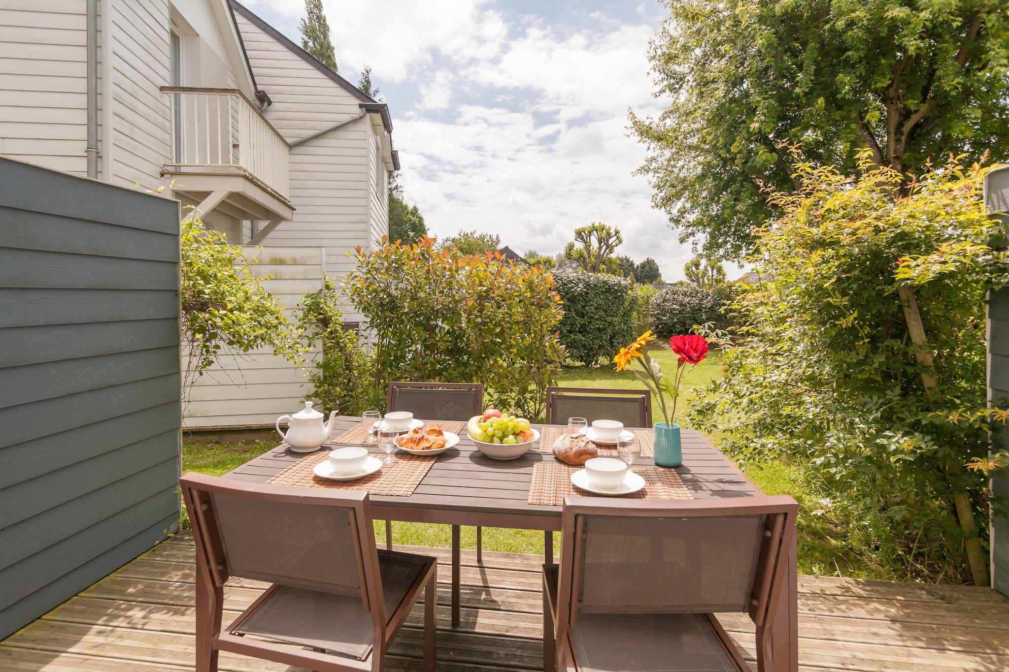 Pierre & Vacances Village Normandy Garden House 4 people - 1 bedroom - Duplex - Terrace or balcony - Terrasbalkon