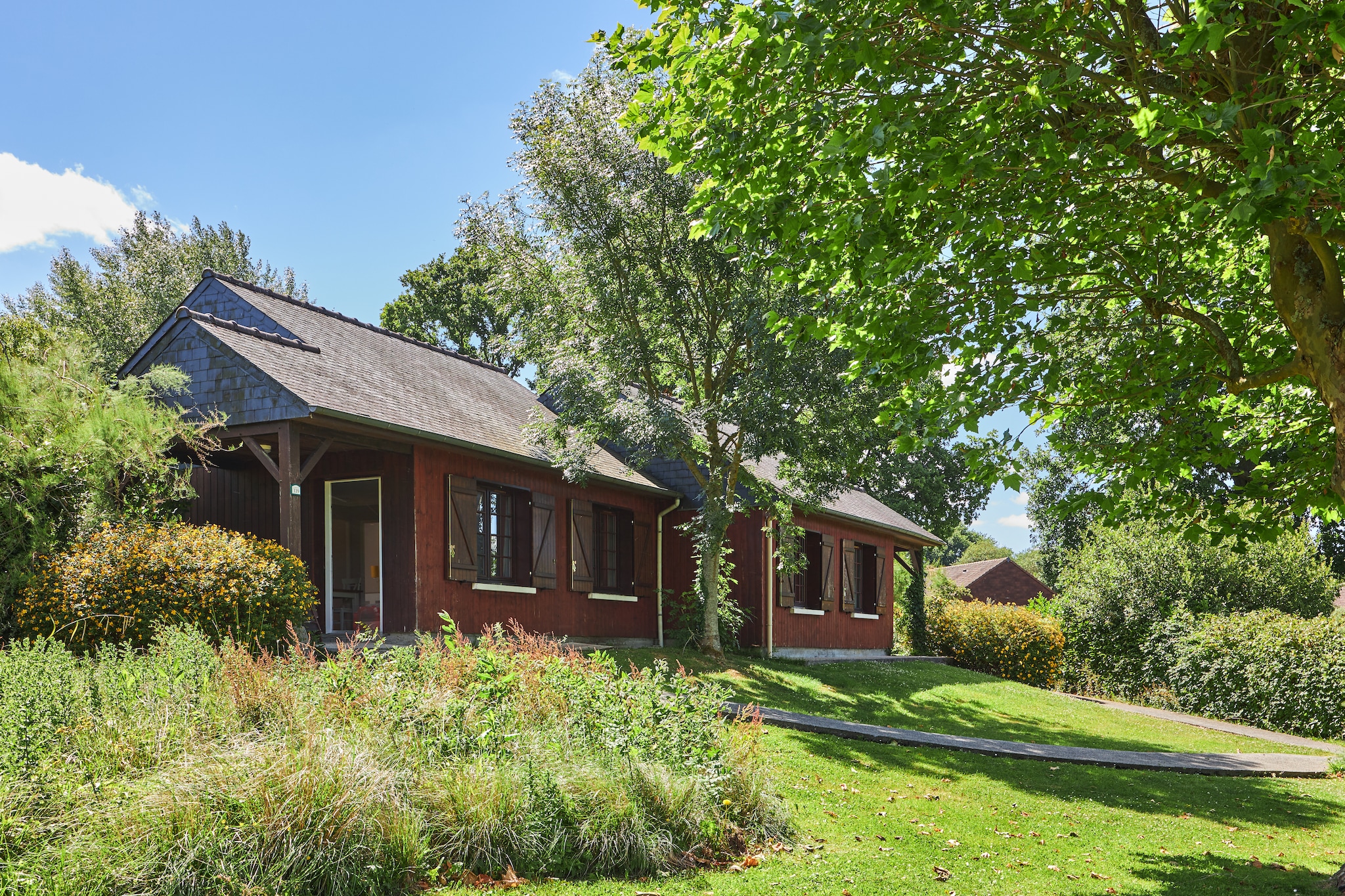 Pierre & Vacances Village Normandy Garden House 4 people - 1 bedroom - Duplex - Terrace or balcony - Tuinen zomer