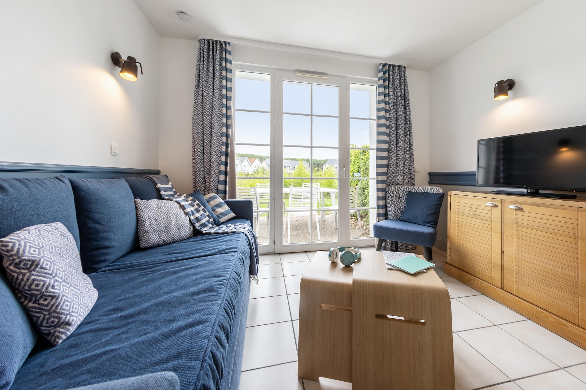 Pierre & Vacances Village Belle Dune House 5 people - 1 bedroom - Terrace - Maisons de la Plage District - Salon