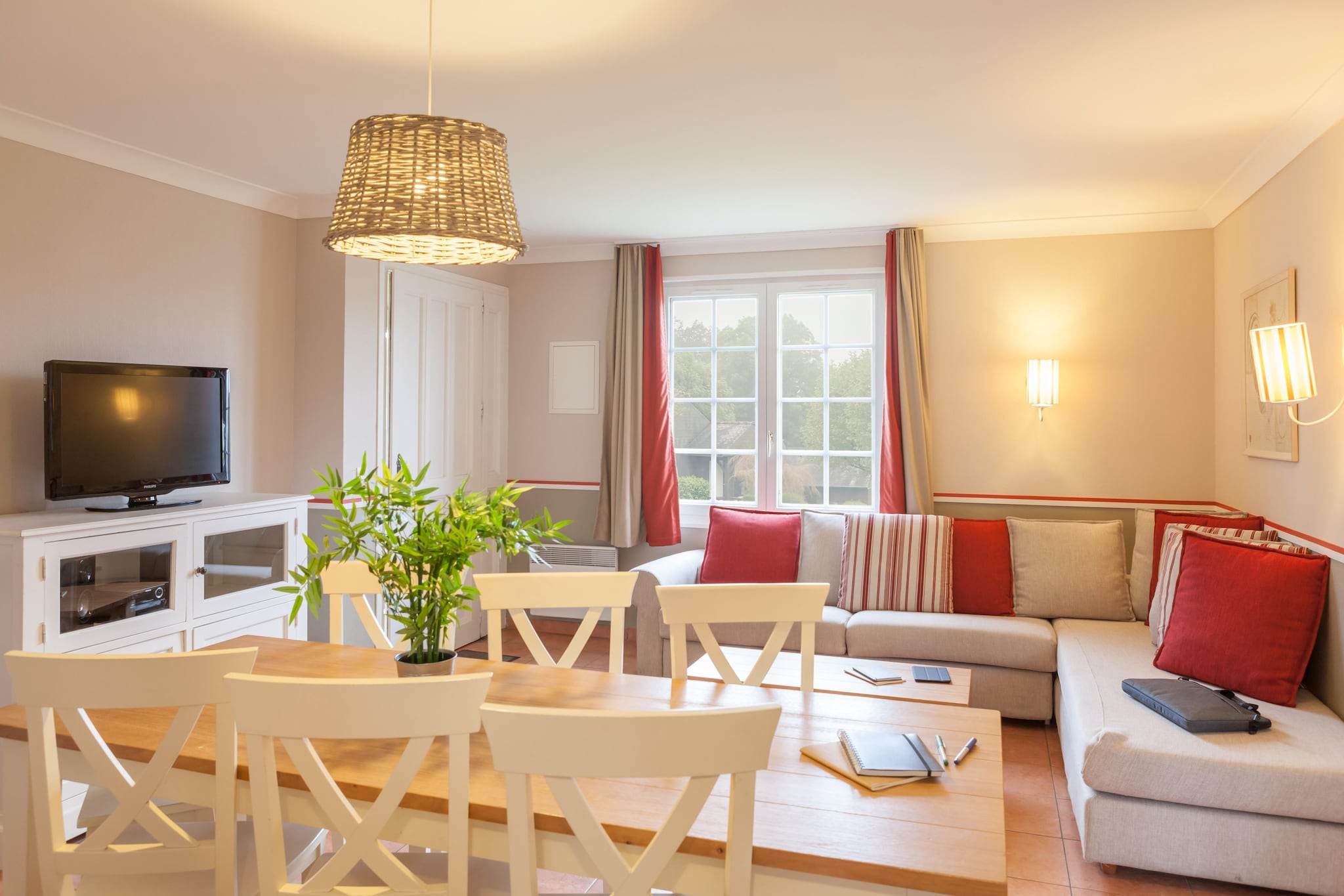 Pierre & Vacances Village Normandy Garden house 8 people - 3 bedrooms - Single-story - Terrace - Woonkamer