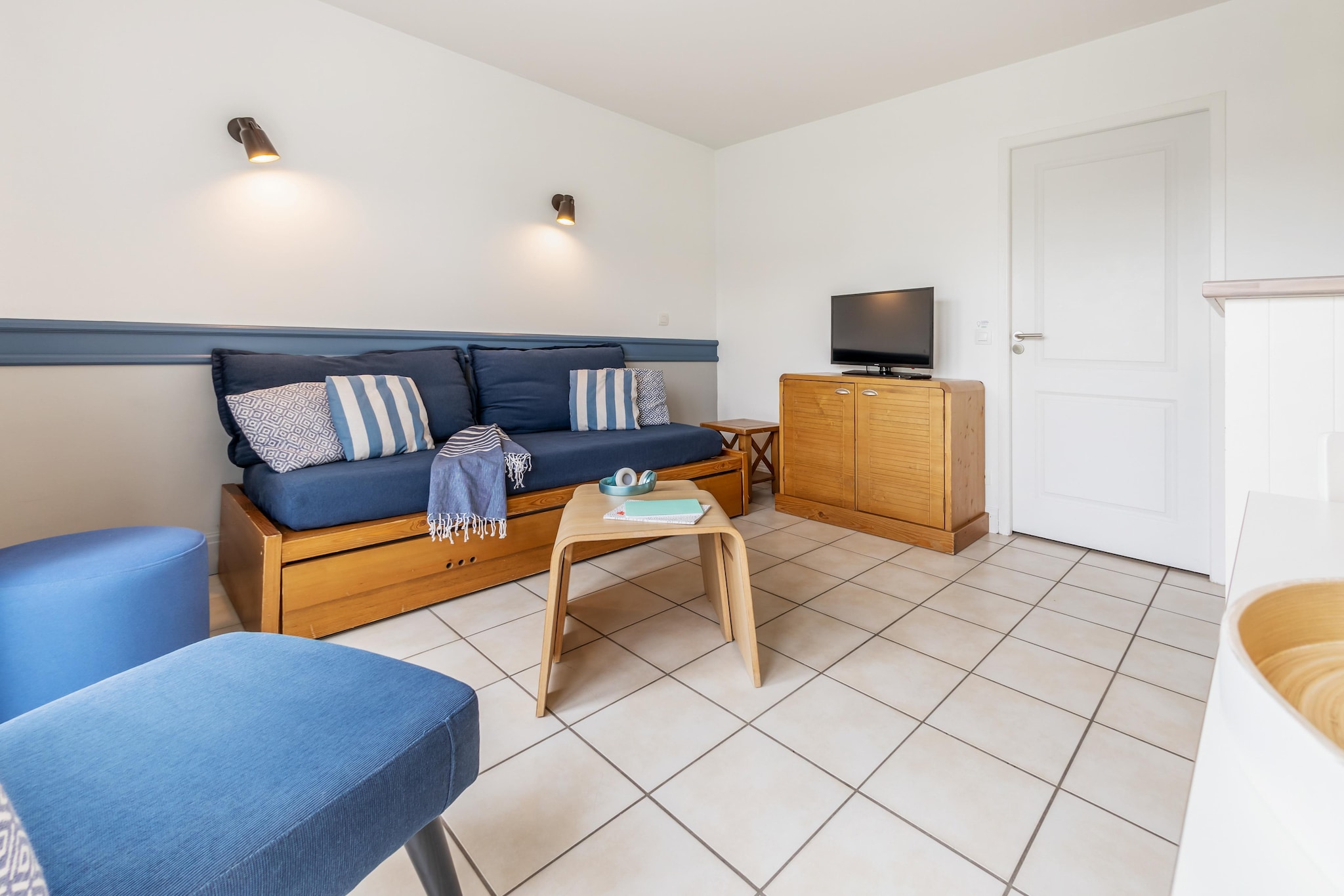 Pierre & Vacances Village Belle Dune House 6 people - 2 bedrooms - Terrace - Maisons de la Plage District - Salon