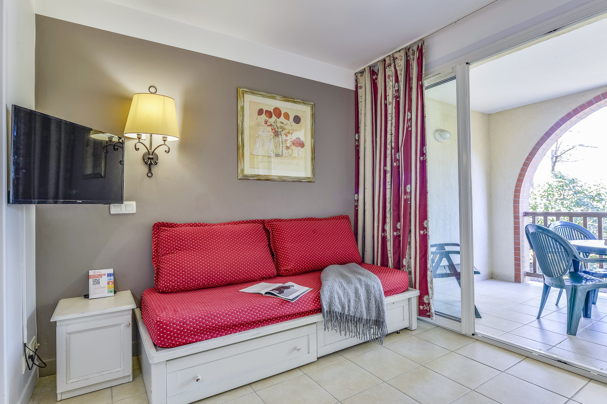 Pierre & Vacances Village Le Rouret Studio 4 People - 1 Sleeping Area - Terrace Or Balcony - Wohnzimmer