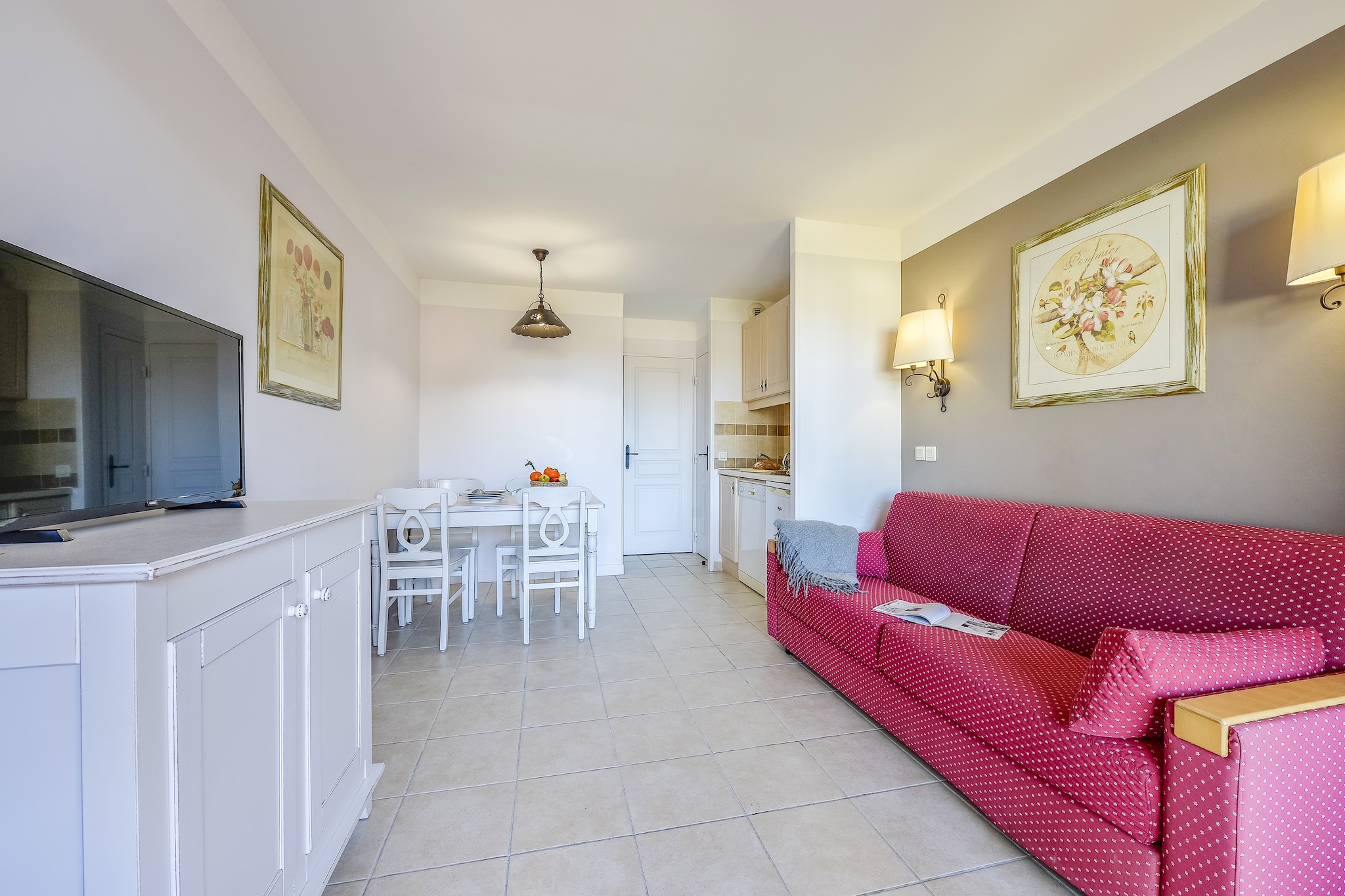 Pierre & Vacances Village Le Rouret Apartment 4 People - 1 Bedroom - Terrace Or Balcony - Wohnzimmer