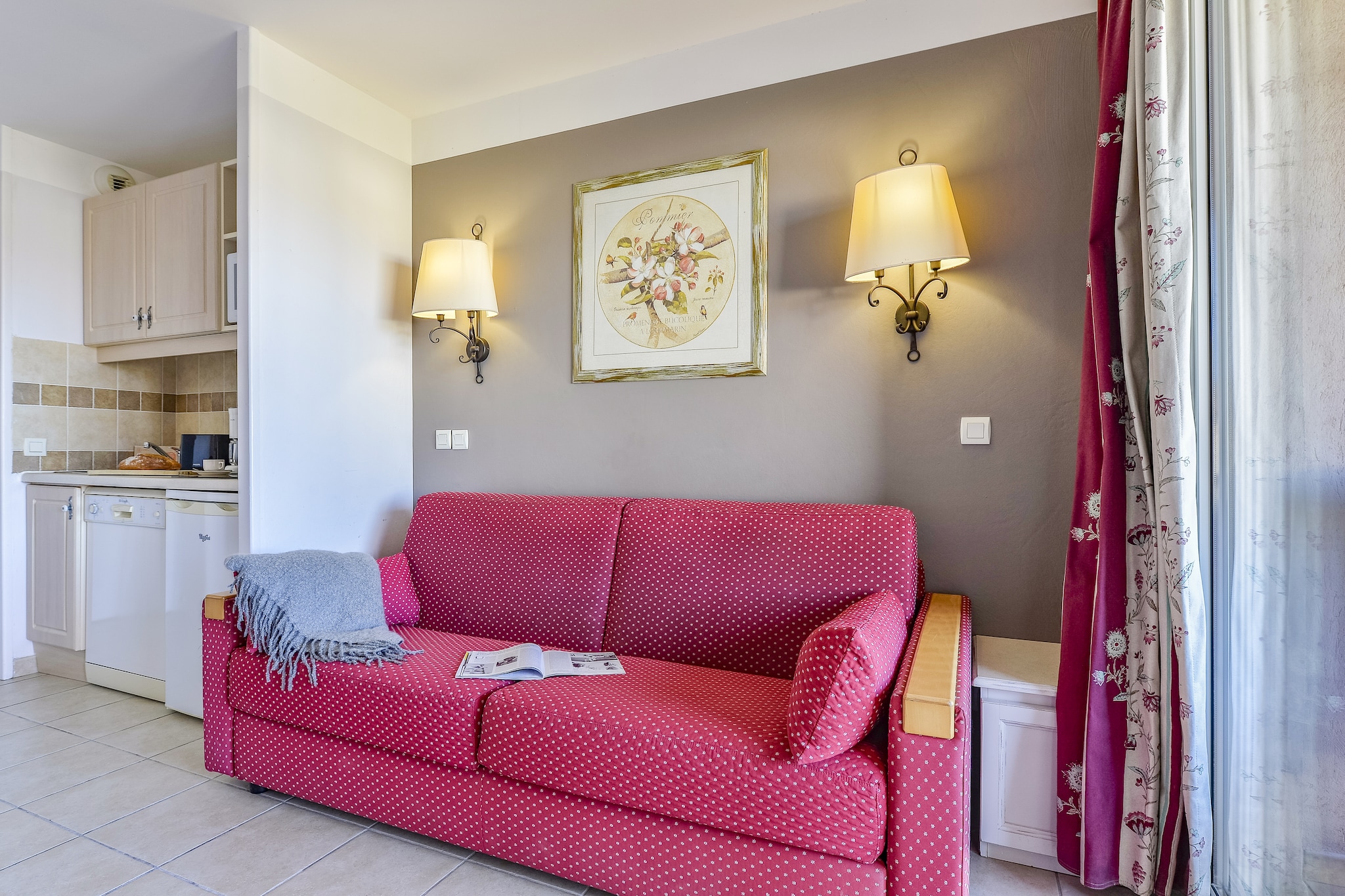 Pierre & Vacances Village Le Rouret Apartment 4 People - 1 Bedroom - Terrace Or Balcony - Wohnzimmer
