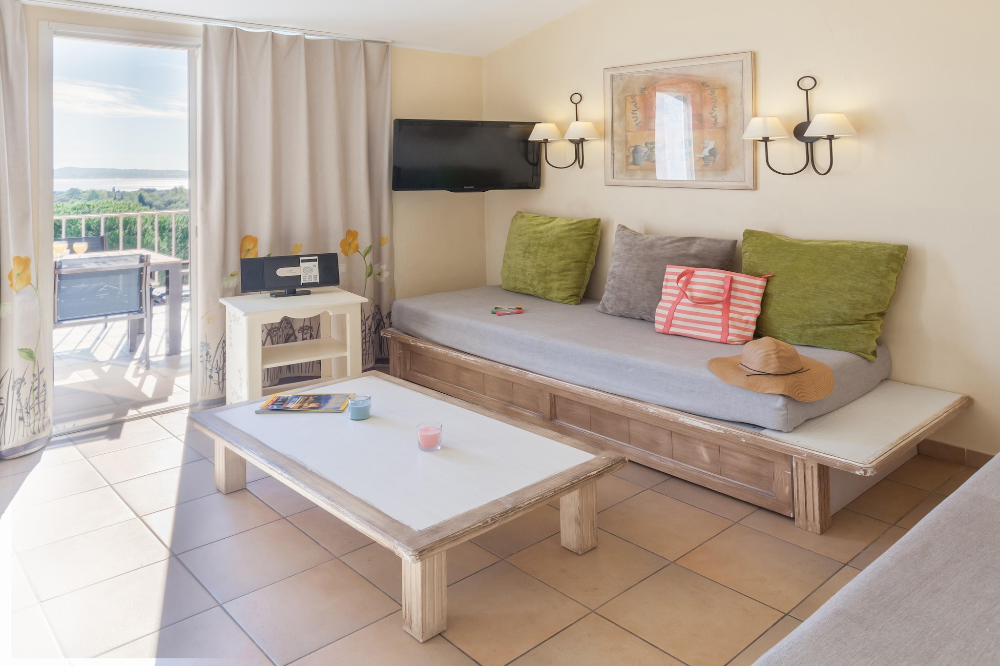 Pierre&Vacances Village Restanques Golfe St Tropez Apartment 6 people - 1 bedroom + 1 sleeping alcove - Terrace or balcony - Sea view