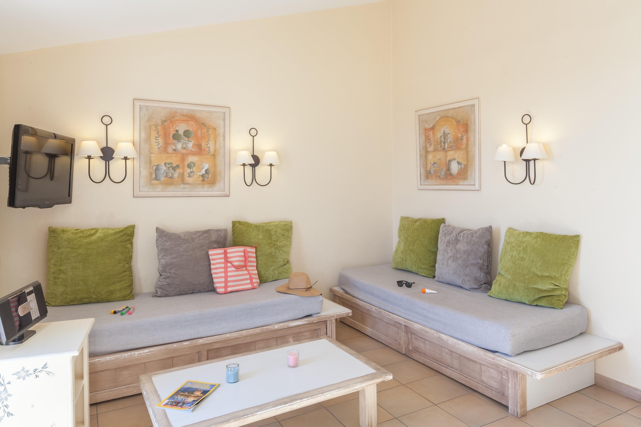 Pierre&Vacances Village Restanques Golfe St Tropez Apartment 6 people - 1 bedroom + 1 sleeping alcove - Terrace or balcony - Sea view