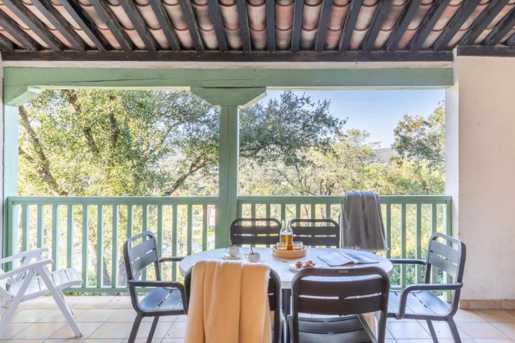 Pierre&Vacances Village Restanques Golfe St Tropez Apartment 4 people - 1 bedroom - Terrace or balcony - Sea view - Terrasse/Balkon