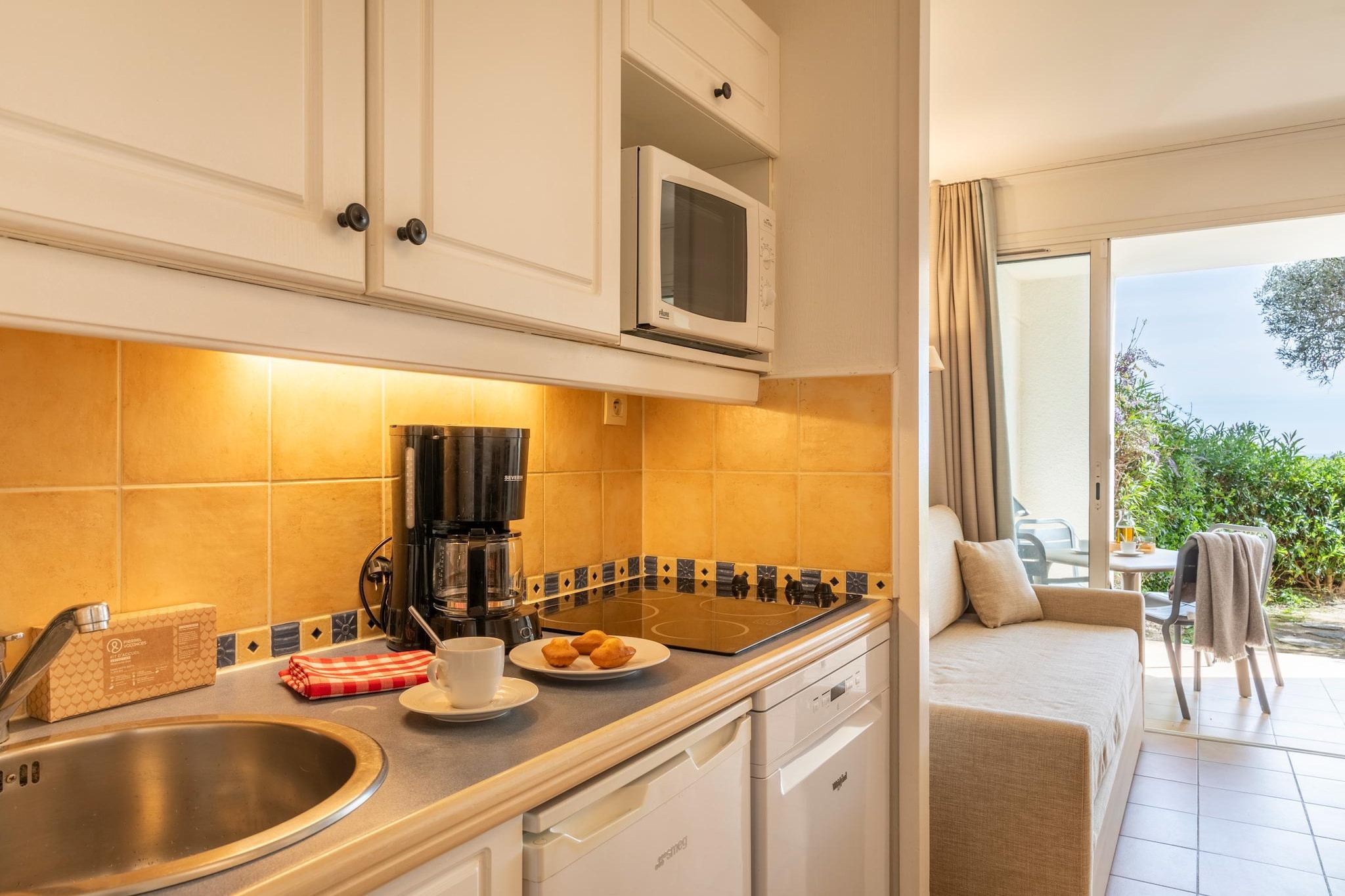 Pierre&Vacances Village Restanques Golfe St Tropez Apartment 4 people - 1 bedroom - Terrace or balcony - Air-conditioned - Küche