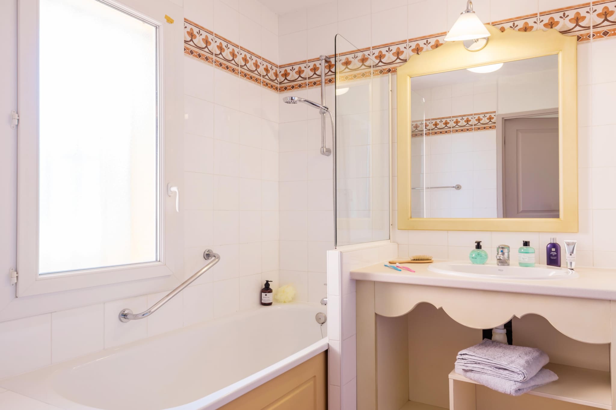 P&V Premium les Rives de Cannes Mandelieu Studio 2 people - Terrace - Badkamer