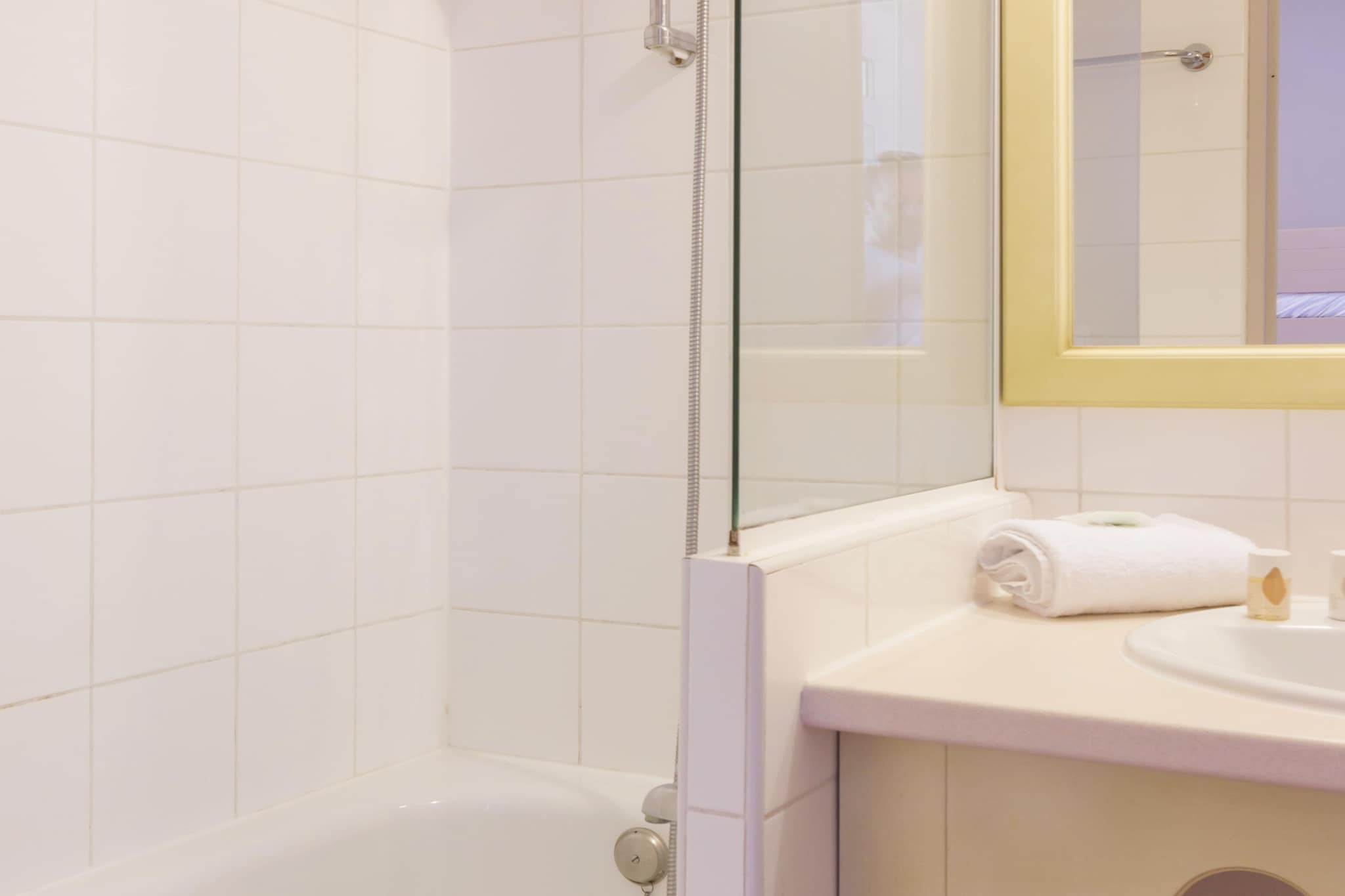 P&V Premium les Rives de Cannes Mandelieu Studio 4 people - 1 sleeping alcove - Terrace or balcony - Badkamer
