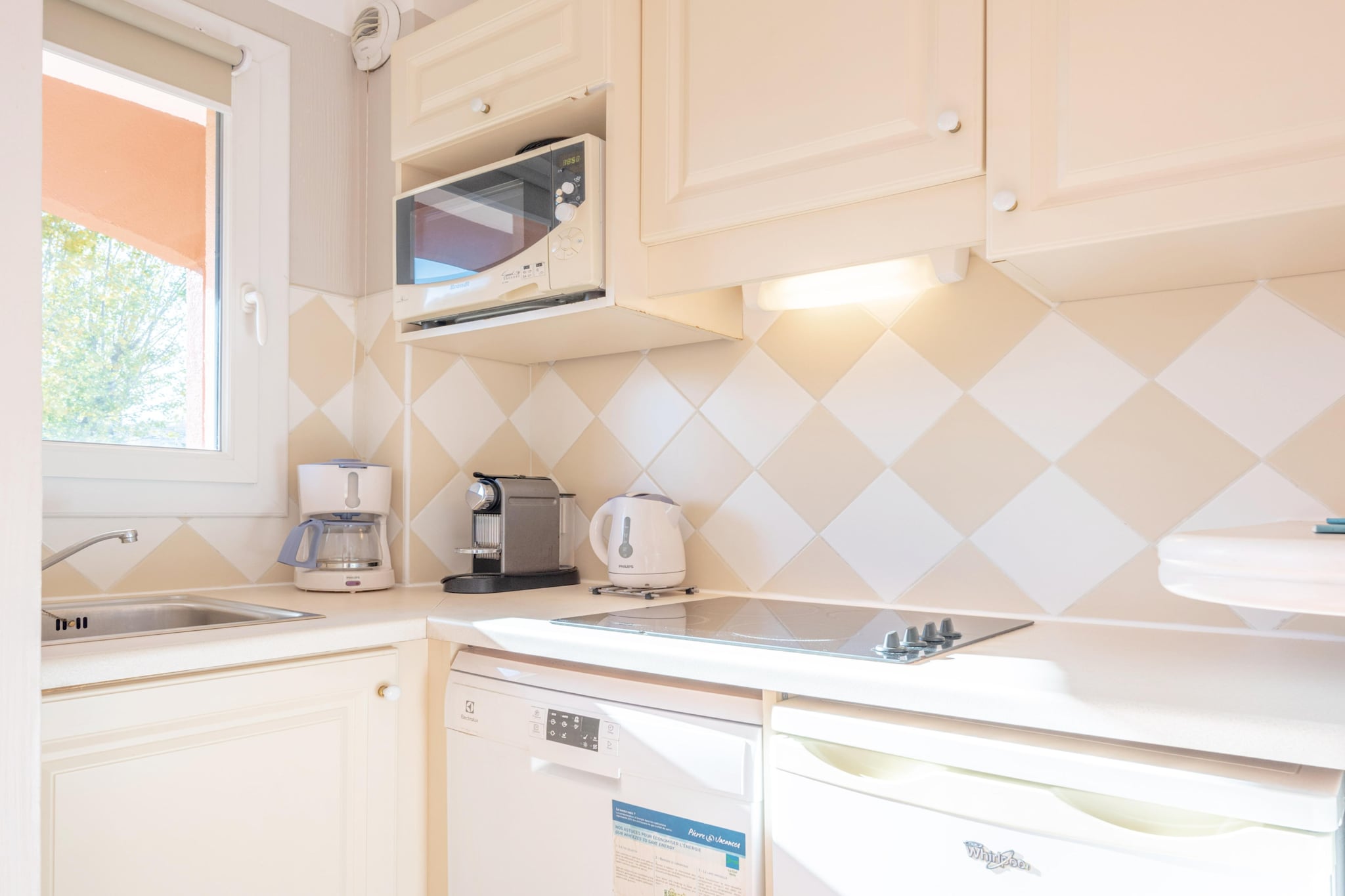 P&V Premium les Rives de Cannes Mandelieu Studio 4 people - 1 sleeping alcove - Terrace or balcony - Keuken