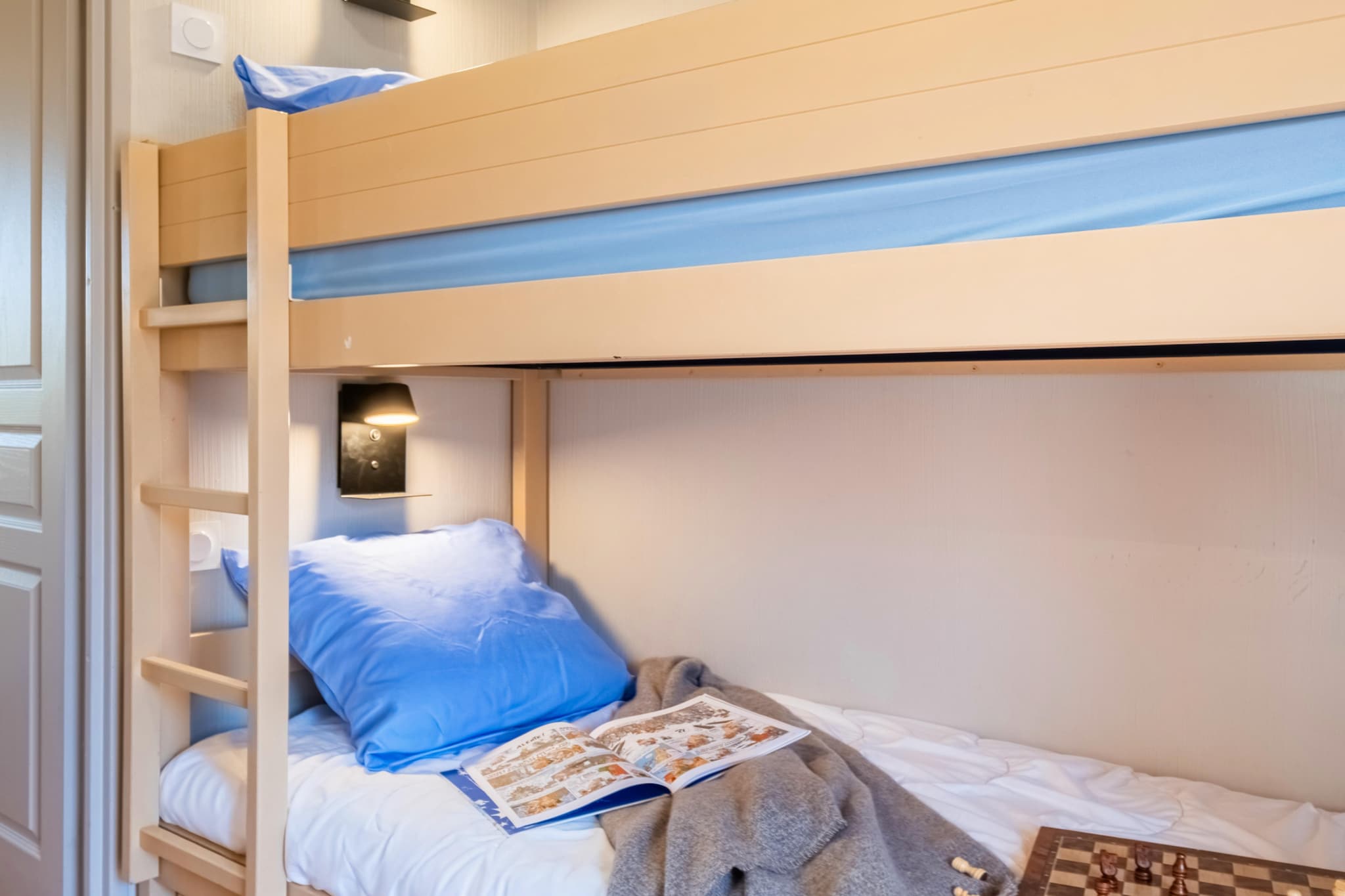 P&V Premium les Rives de Cannes Mandelieu Studio 4 people - 1 sleeping alcove - Terrace or balcony - Renovated - Slaapkamer