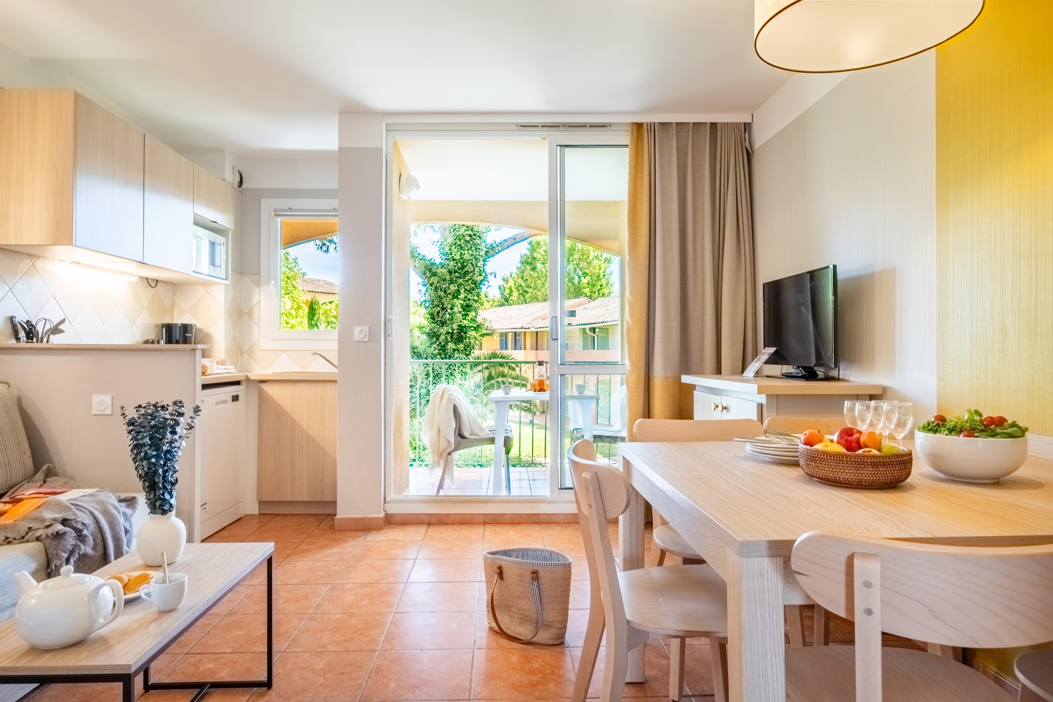 P&V Premium les Rives de Cannes Mandelieu Apartment 5 people - 1 bedroom - Terrace or balcony - Renovated