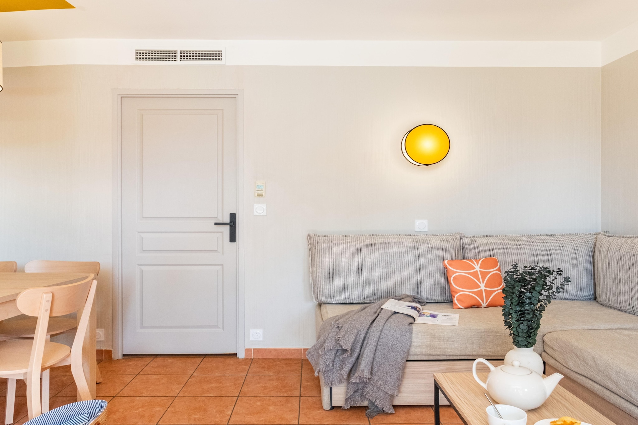 P&V Premium les Rives de Cannes Mandelieu Apartment 5 people - 1 bedroom - Terrace or balcony - River view - Renovated - Salon