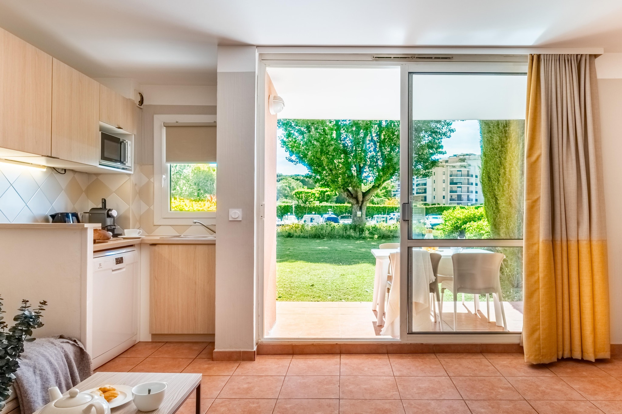 P&V Premium les Rives de Cannes Mandelieu Apartment 5 people - 1 bedroom - Terrace or balcony - River view - Renovated - Cuisine