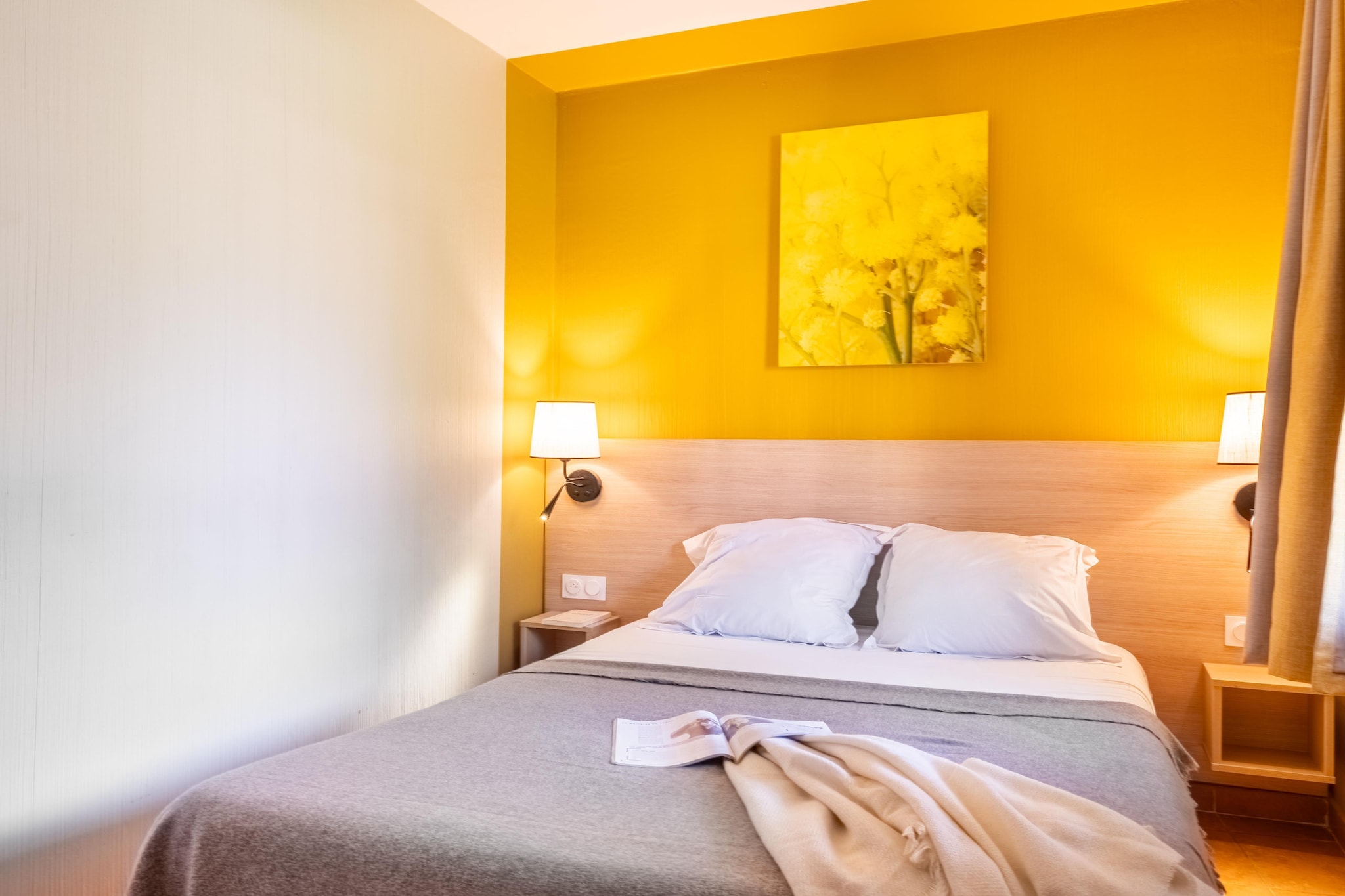 P&V Premium les Rives de Cannes Mandelieu Apartment 5 people - 1 bedroom - Terrace or balcony - River view - Renovated - Chambre