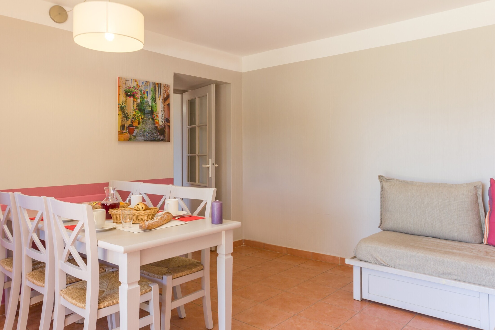 P&V Premium les Rives de Cannes Mandelieu Apartment 6 people - 1 bedroom + 1 sleeping alcove - Terrace or balcony - Eetkamer