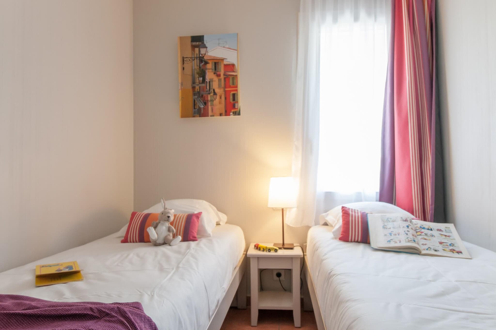 P&V Premium les Rives de Cannes Mandelieu Apartment 6 people - 2 bedrooms - Terrace or balcony - Slaapkamer