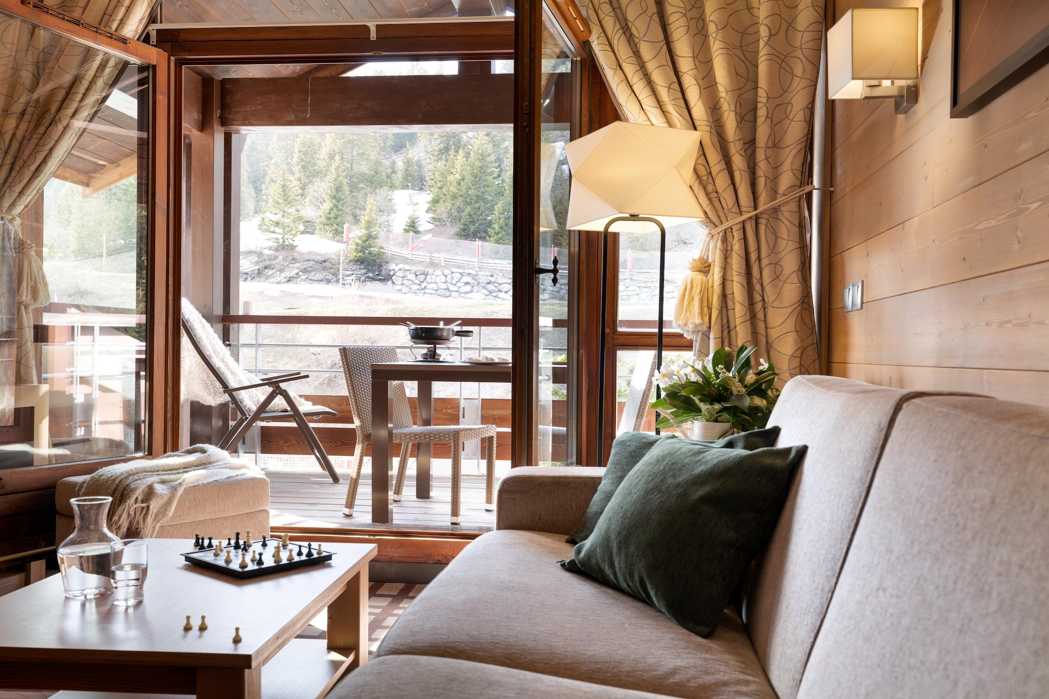 P&V Premium les Terrasses d'Helios Apartment 4 people - 1 bedroom - Balcony - Salon