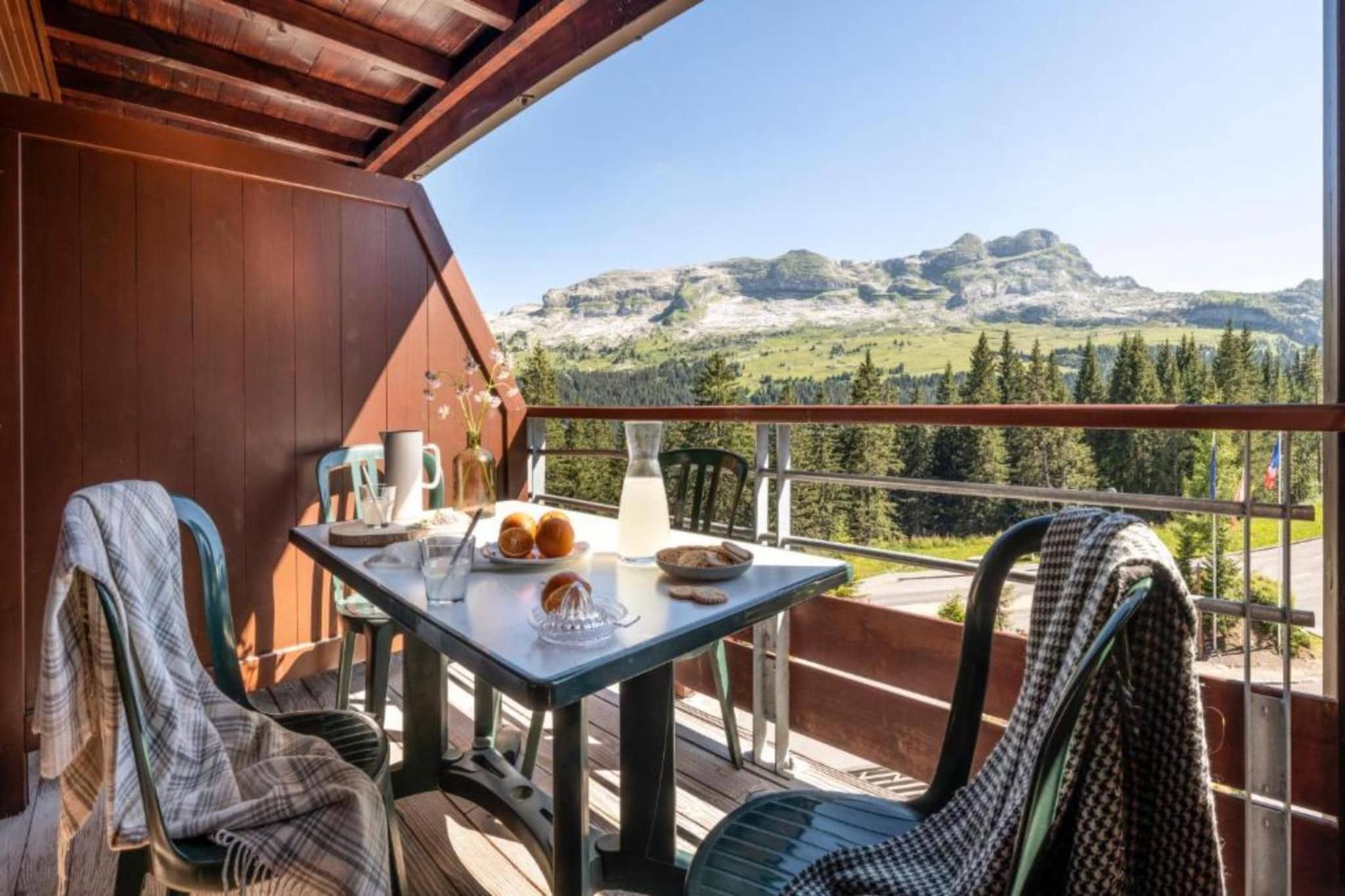 P&V Premium les Terrasses d'Helios Apartment 4 people - 1 bedroom - Balcony - Sunday - Terrasbalkon