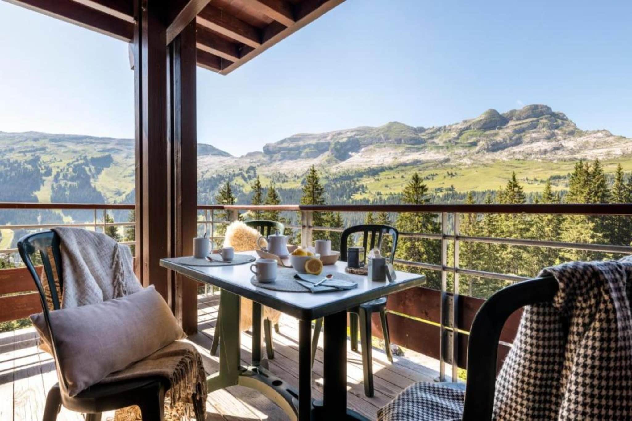 P&V Premium les Terrasses d'Helios Apartment 4 people - 1 bedroom - Balcony - Sunday - Terrasbalkon