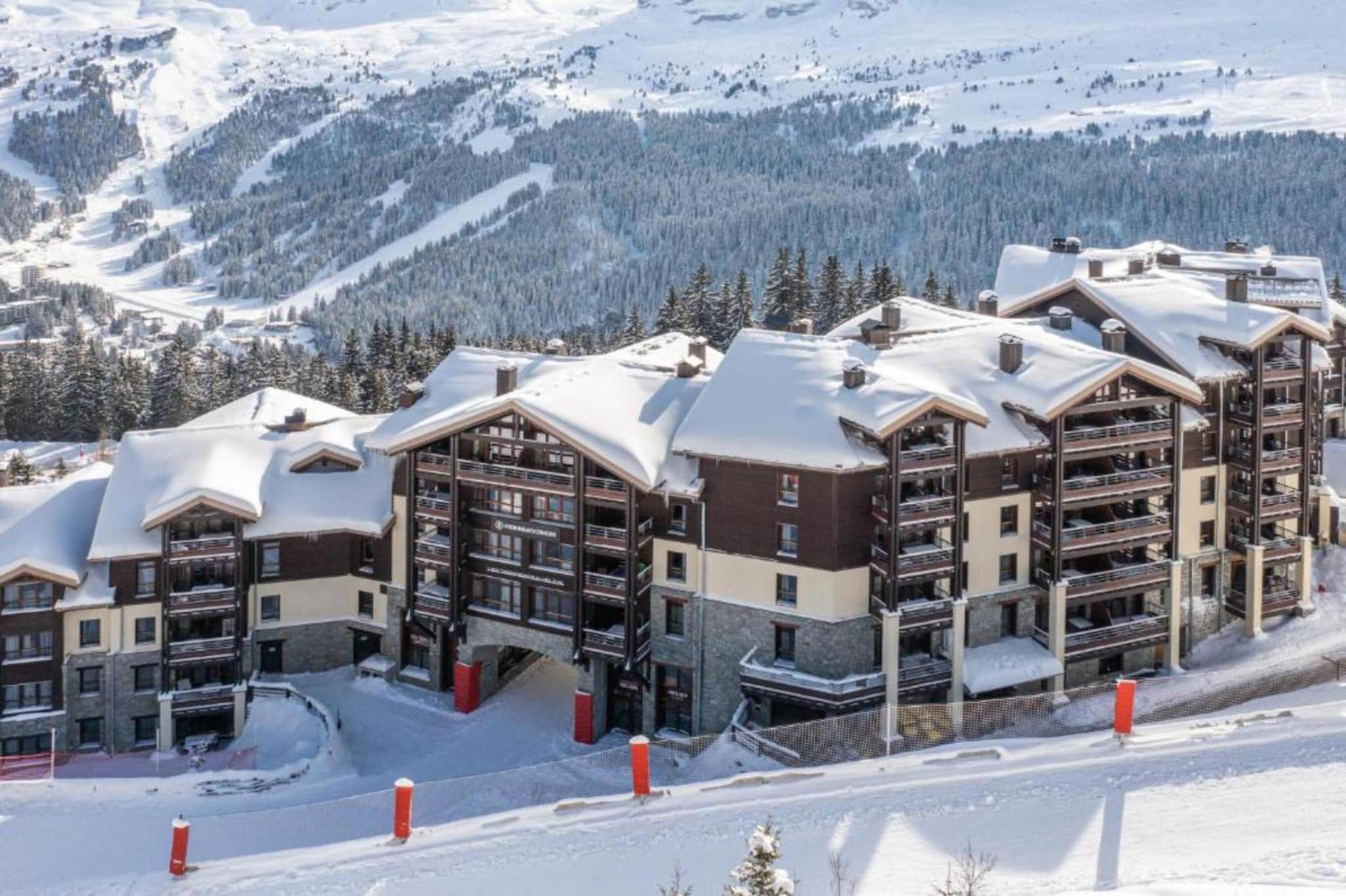 P&V Premium les Terrasses d'Helios Apartment 4 people - 1 bedroom - Balcony - Sunday - Exterieur winter