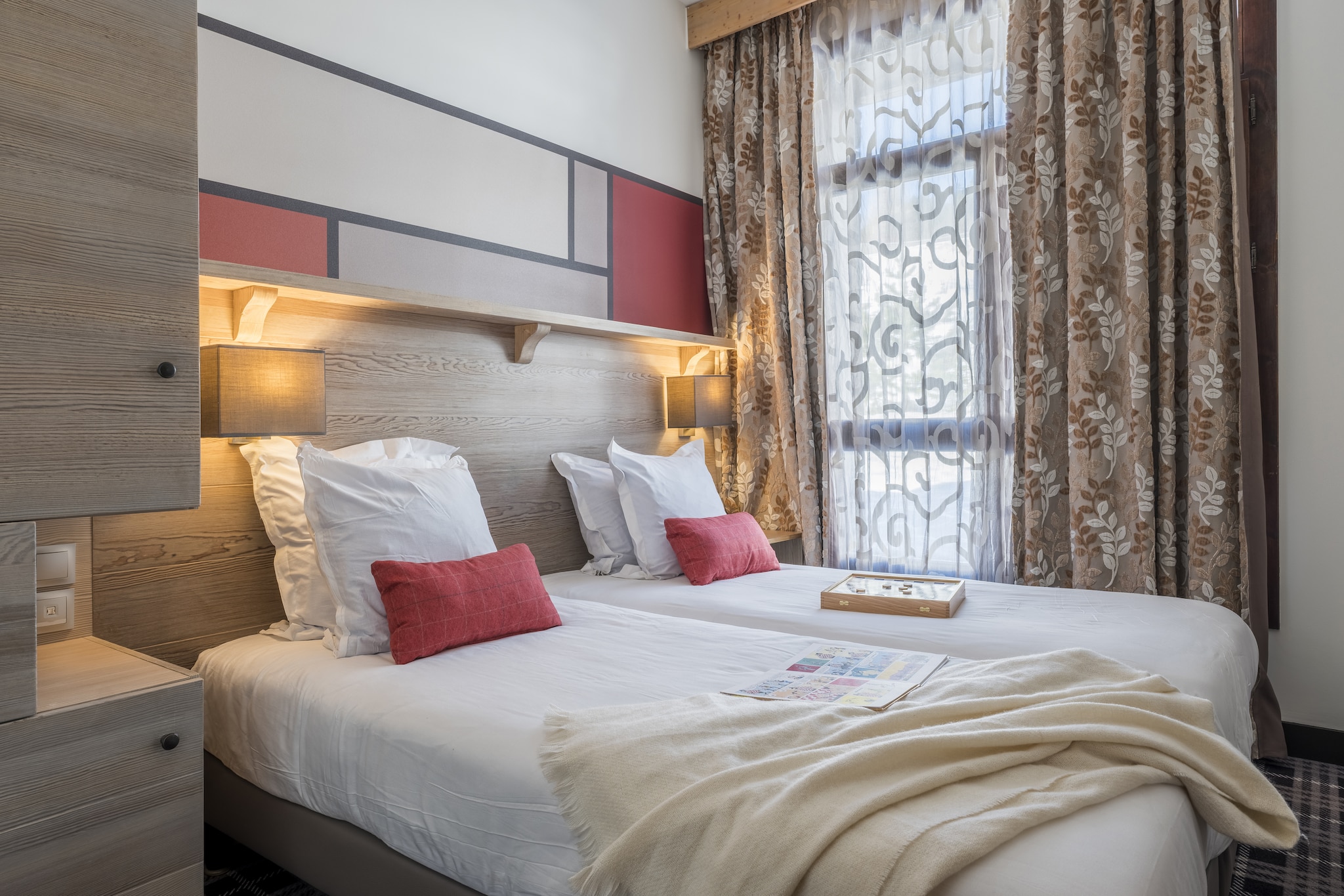 P&V Premium les Terrasses d'Helios Apartment 6 people - 2 bedrooms - Balcony - Chambre