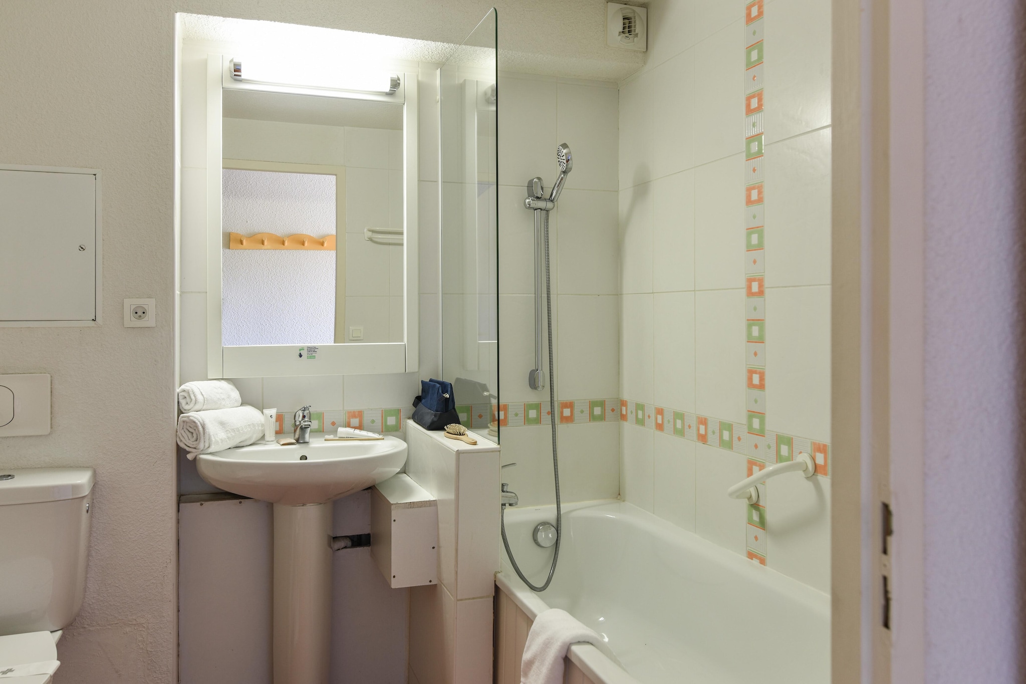 Résidence Pierre & Vacances le Pédrou Studio 2 people - Mountain view - Salle de bain