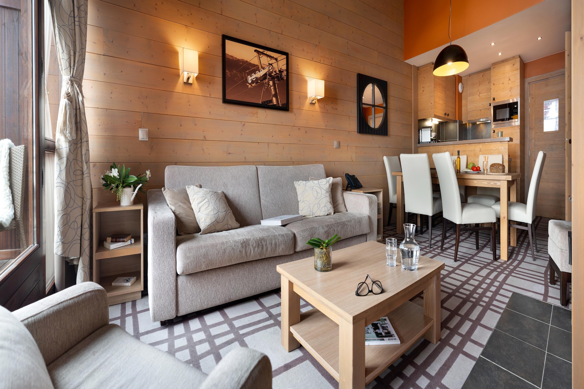 P&V Premium les Terrasses d'Helios Apartment 6 people - 2 bedrooms - Balcony - Mountain view - Sunday