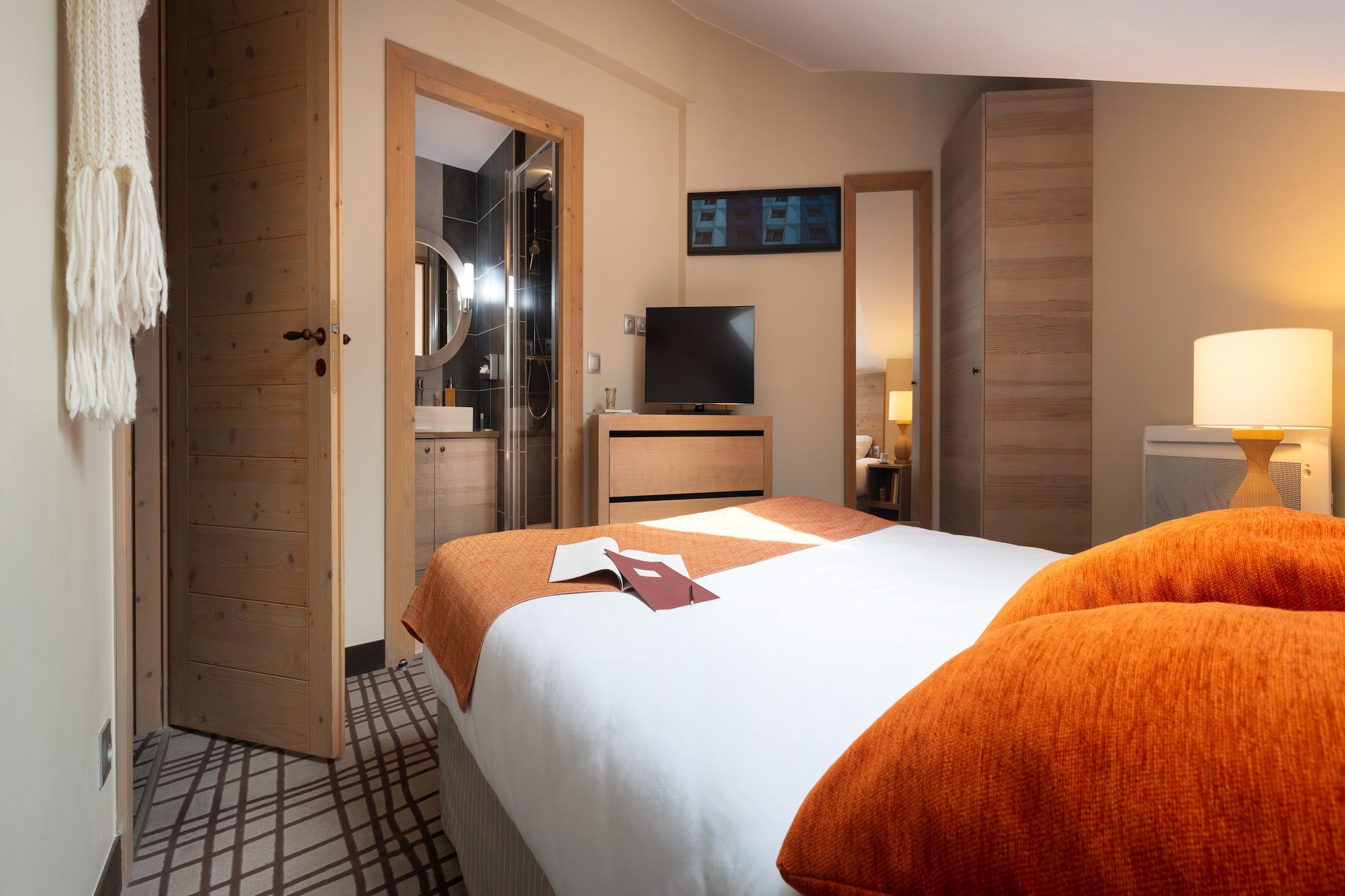 P&V Premium les Terrasses d'Helios Apartment 6 people - 2 bedrooms - Balcony - Mountain view - Sunday - Chambre