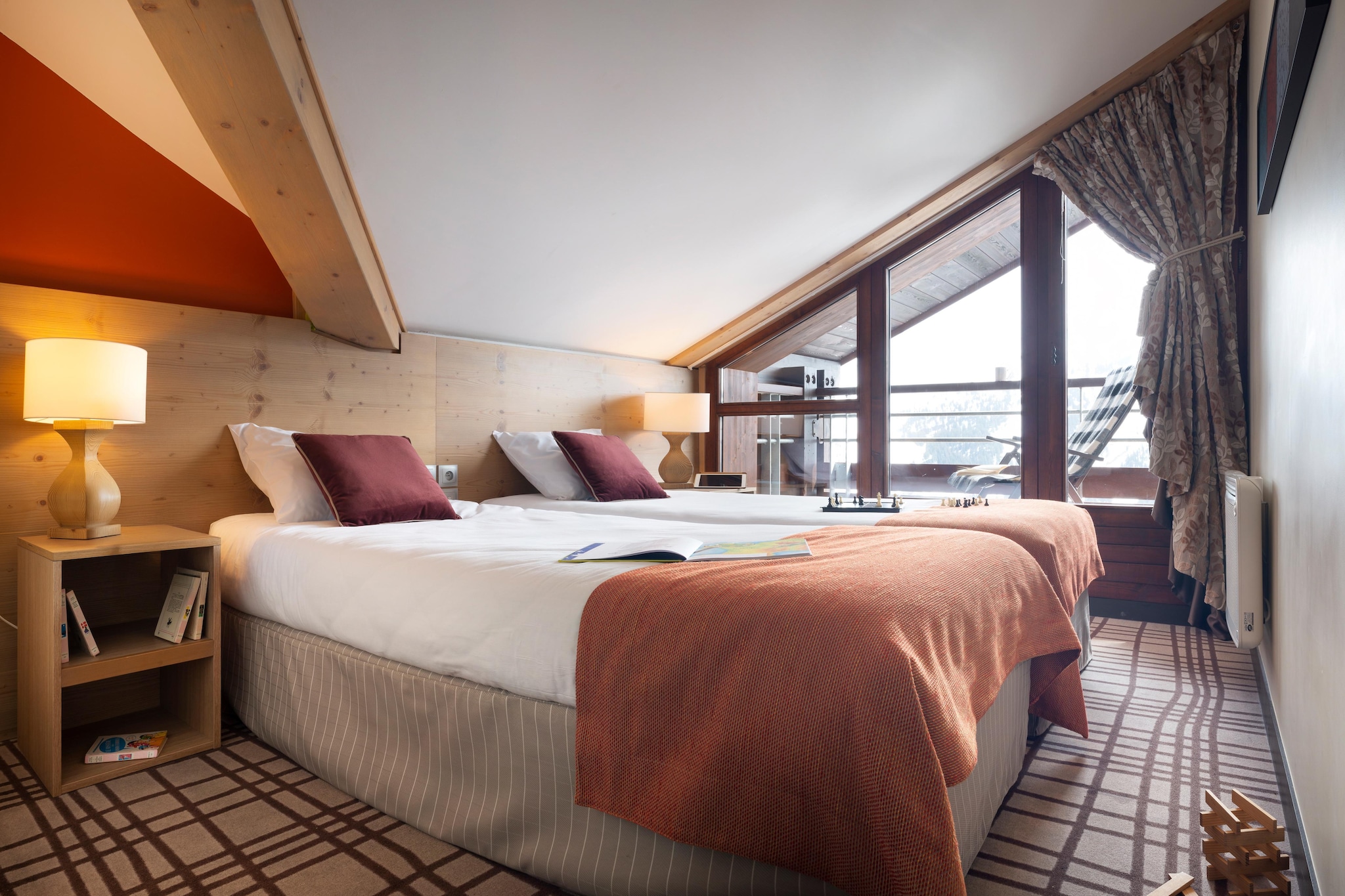 P&V Premium les Terrasses d'Helios Apartment 6 people - 2 bedrooms - Balcony - Mountain view - Sunday - Chambre
