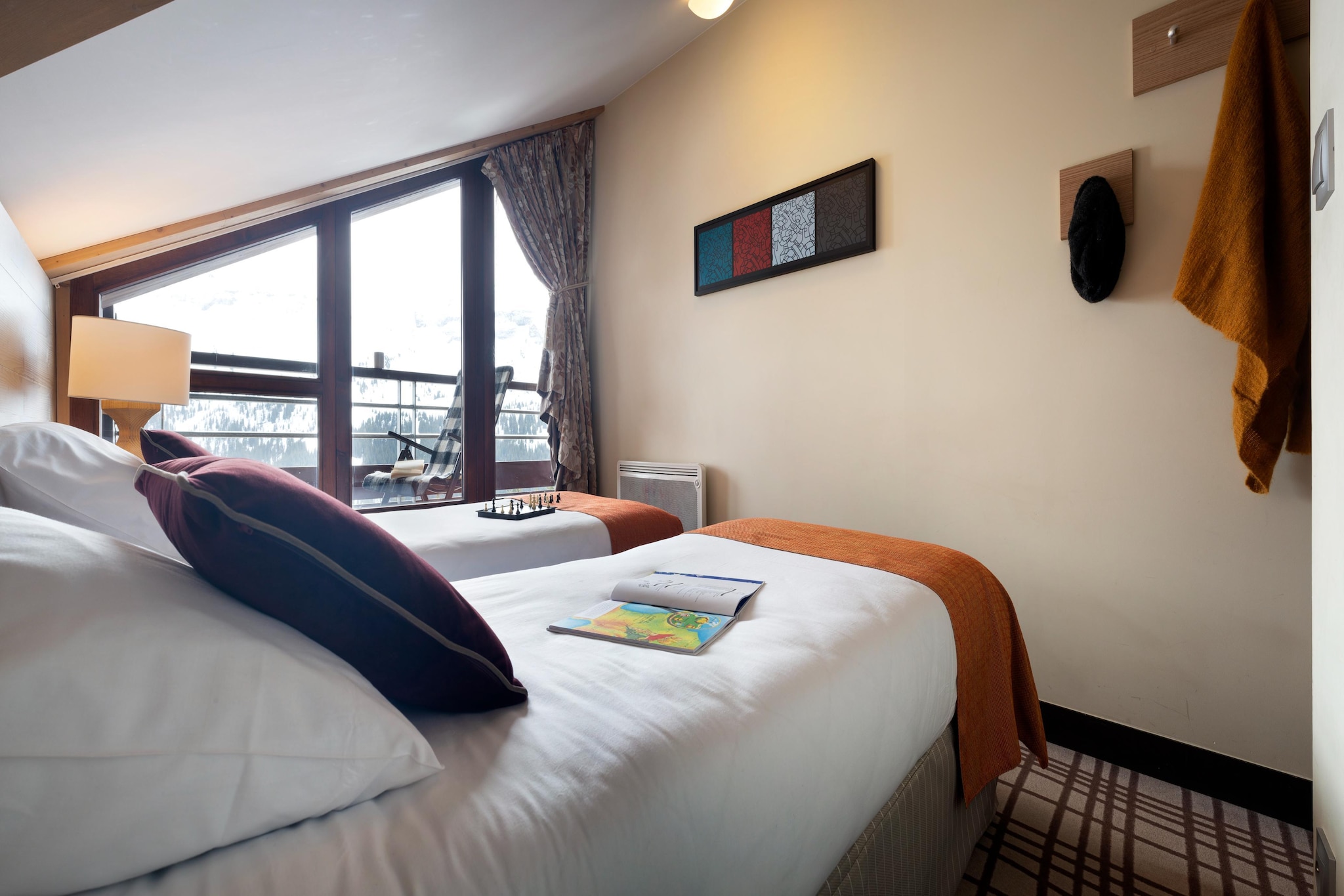 P&V Premium les Terrasses d'Helios Apartment 6 people - 2 bedrooms - Balcony - Mountain view - Sunday - Chambre