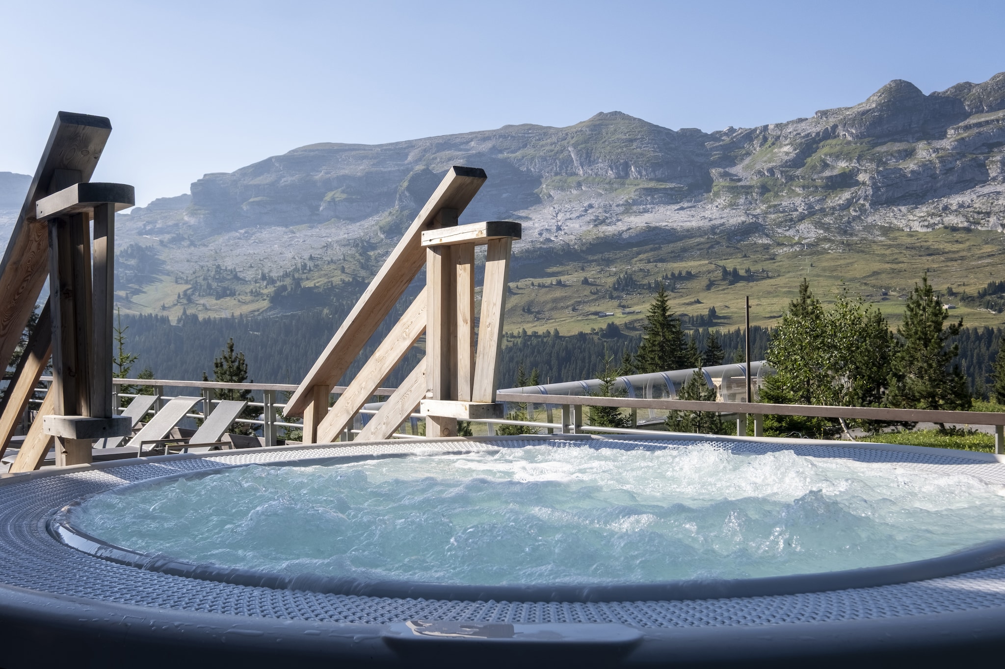 P&V Premium les Terrasses d'Helios Apartment 6 people - 2 bedrooms - Balcony - Mountain view - Sunday - Piscine